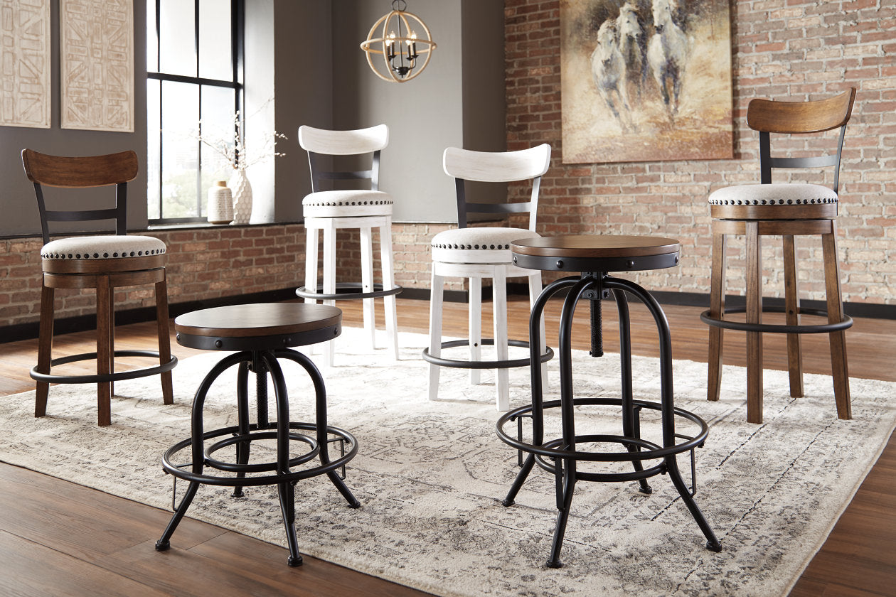 Valebeck Brown Bar Height Barstool - D546-430 - Luna Furniture - Dallas Store