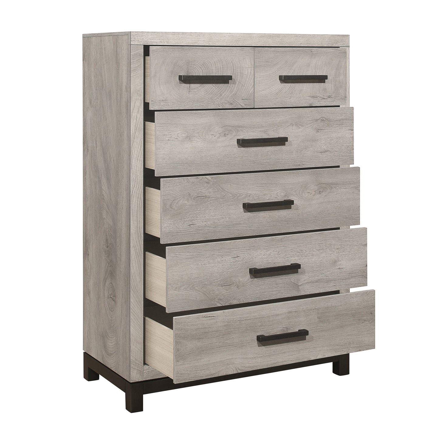 Zephyr Light Gray Chest - 1577-9 - Luna Furniture - Dallas Store