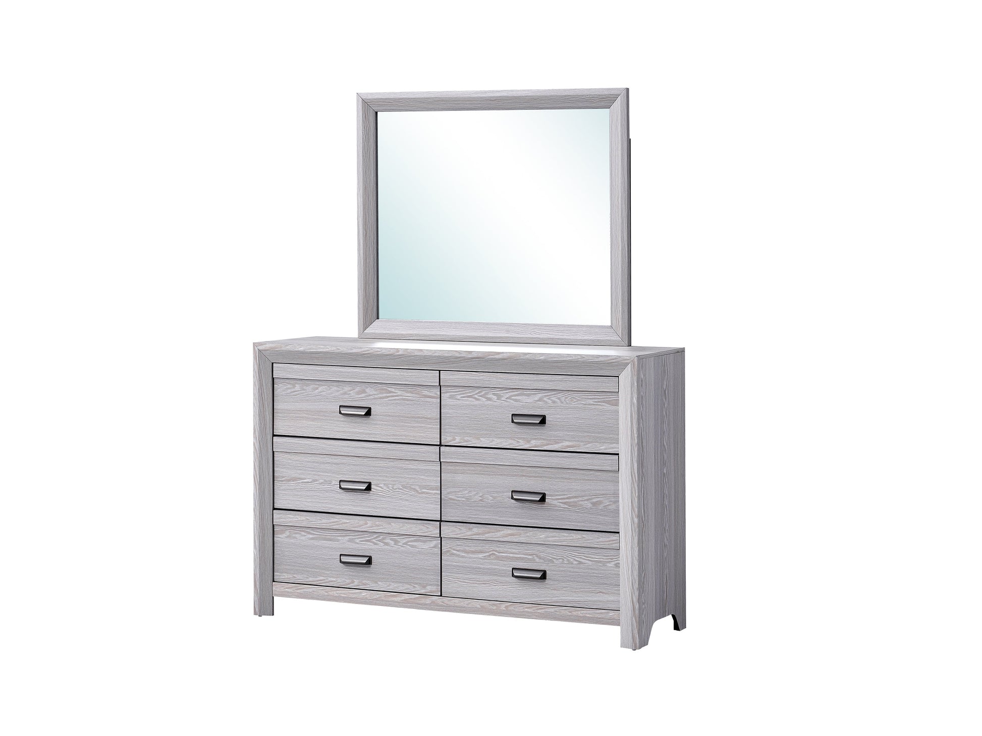 Adelaide Driftwood Panel Bedroom Set - SET | B6710-Q-HBFB | B6710-KQ-RAIL | B6710-2 | B6710-4 - Luna Furniture - Dallas Store