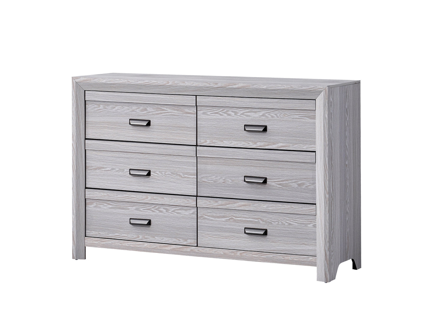 Adelaide Driftwood Panel Bedroom Set - SET | B6710-Q-HBFB | B6710-KQ-RAIL | B6710-2 | B6710-4 - Luna Furniture - Dallas Store