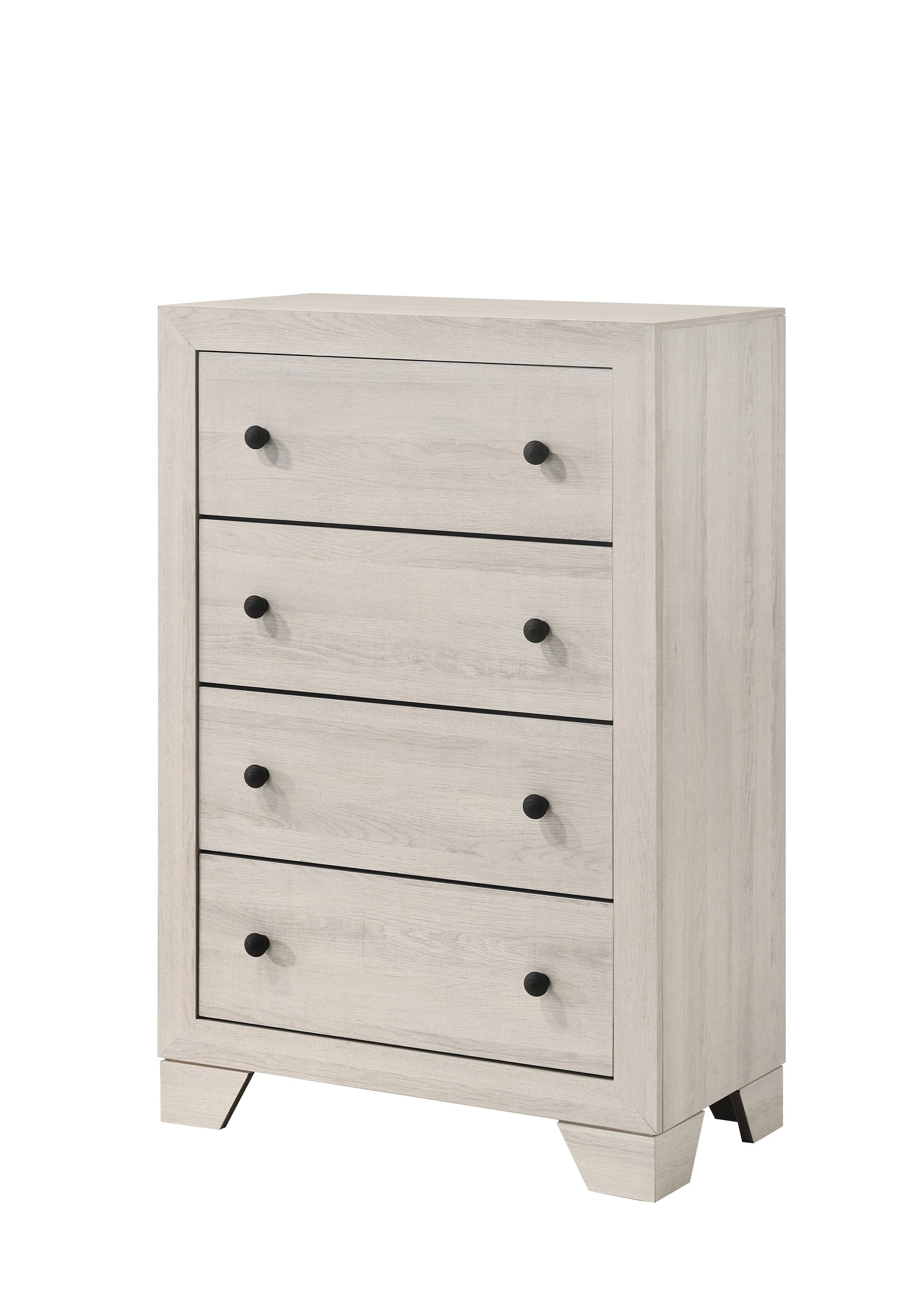 Atticus White Platform Bedroom Set - SET | B6982-Q-BED | B6982-2 | B6982-4 - Luna Furniture - Dallas Store