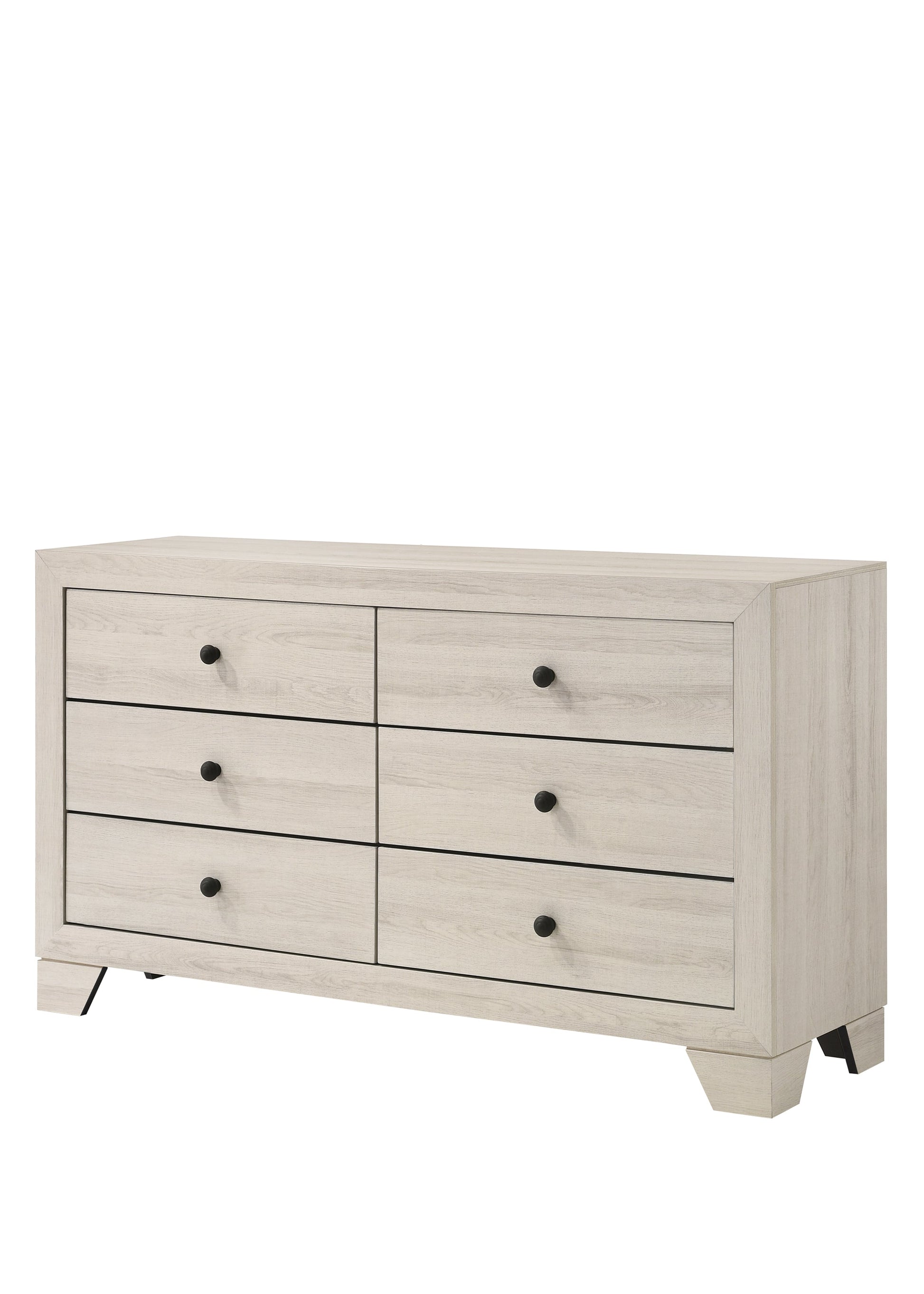 Atticus White Platform Bedroom Set - SET | B6982-Q-BED | B6982-2 | B6982-4 - Luna Furniture - Dallas Store