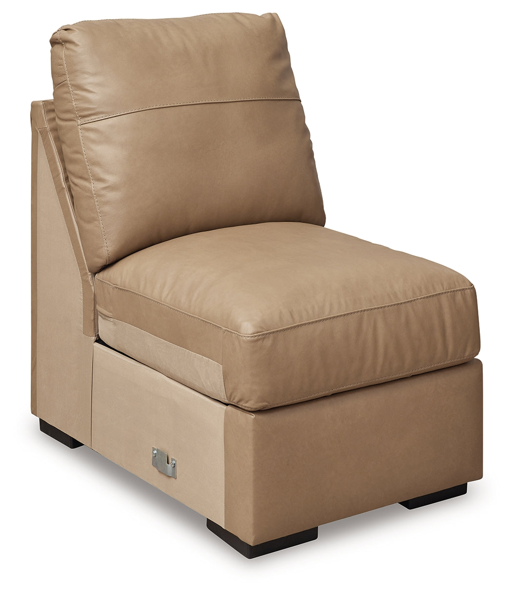 Bandon Toffee Leather 3-Piece LAF Sectional - 38006S3