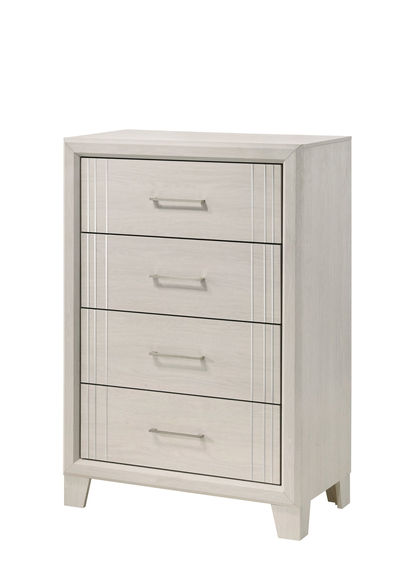 Charlie White Panel Bedroom Set - SET | B9230-Q-HBFB | B9230-KQ-RAIL | B9230-2 | B9230-4 - Luna Furniture - Dallas Store