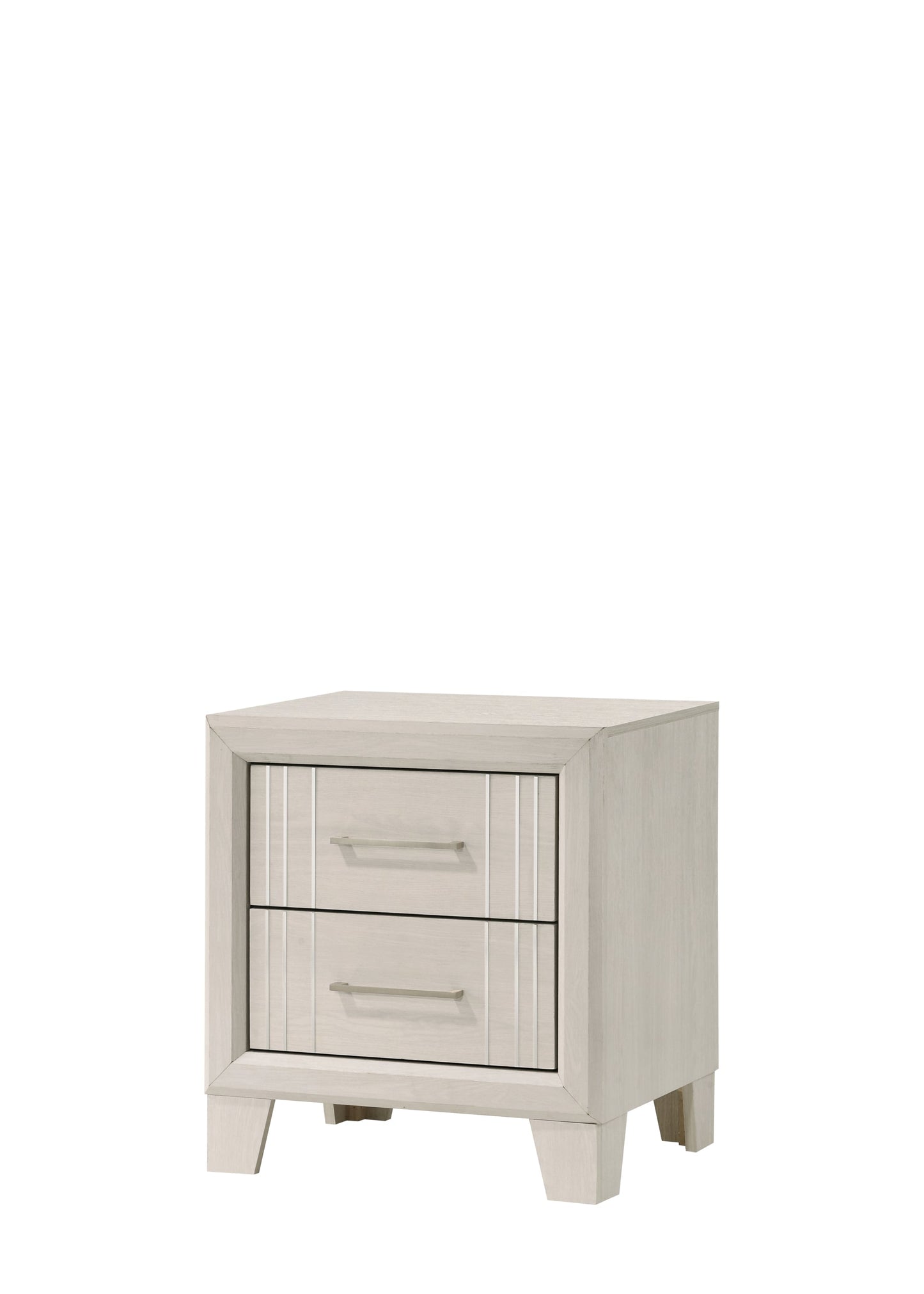 Charlie White Queen Panel Bed - SET | B9230-Q-HBFB | B9230-KQ-RAIL - Luna Furniture - Dallas Store