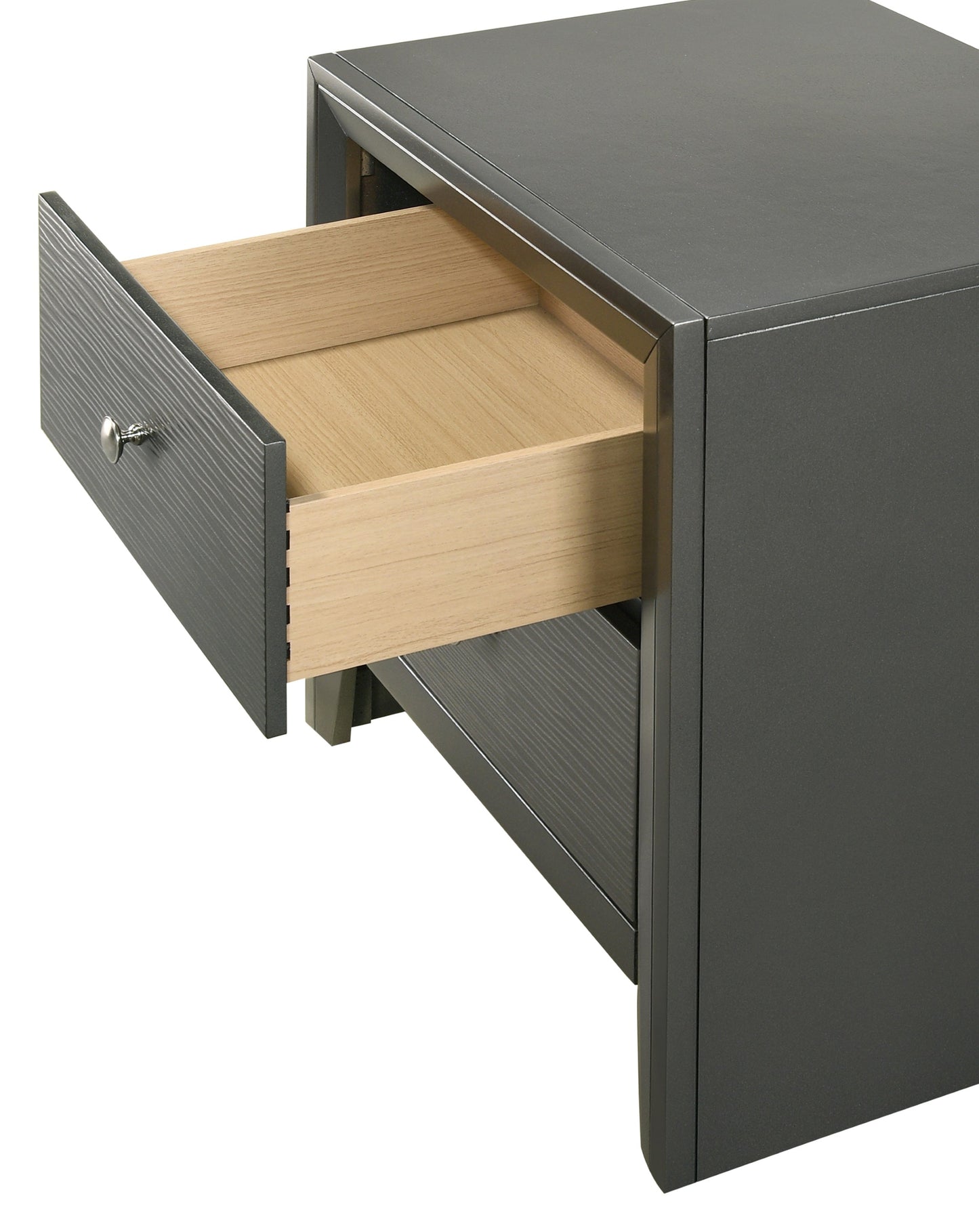 Denker Gunmetal Panel Youth Bedroom Set - SET | B4715-F-HBFB | B4715-F-RAIL | B4715-2 | B4715-4 - Luna Furniture - Dallas Store