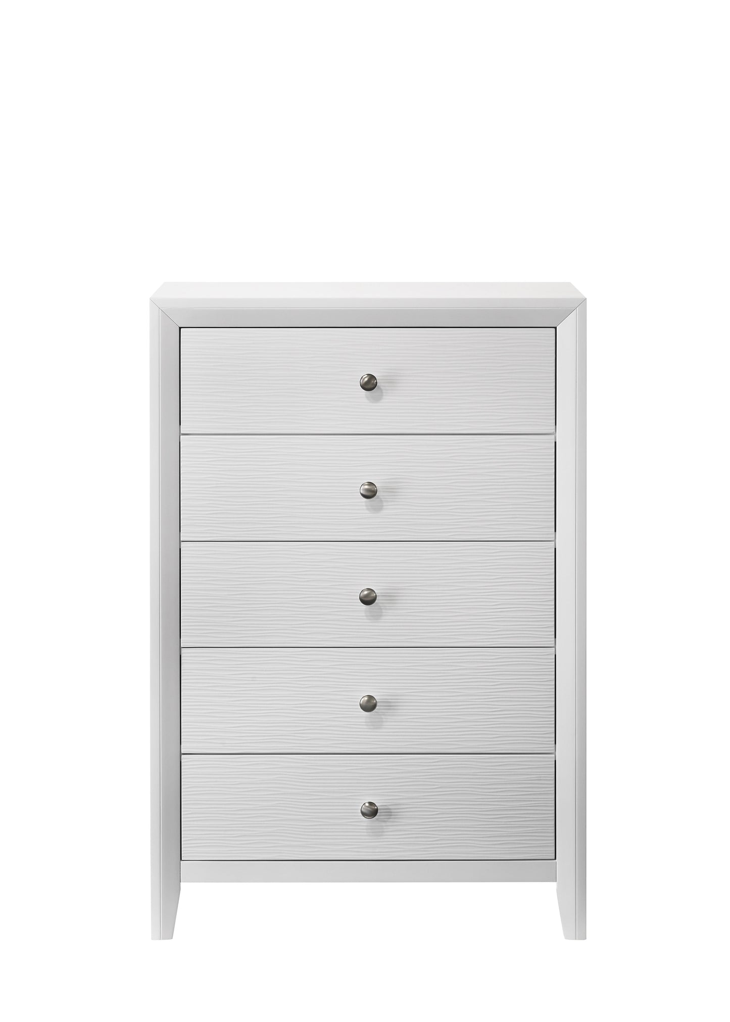 Denker White Panel Bedroom Set - SET | B4712-Q-HBFB | B4712-Q-RAIL | B4710-2 | B4710-4 - Luna Furniture - Dallas Store