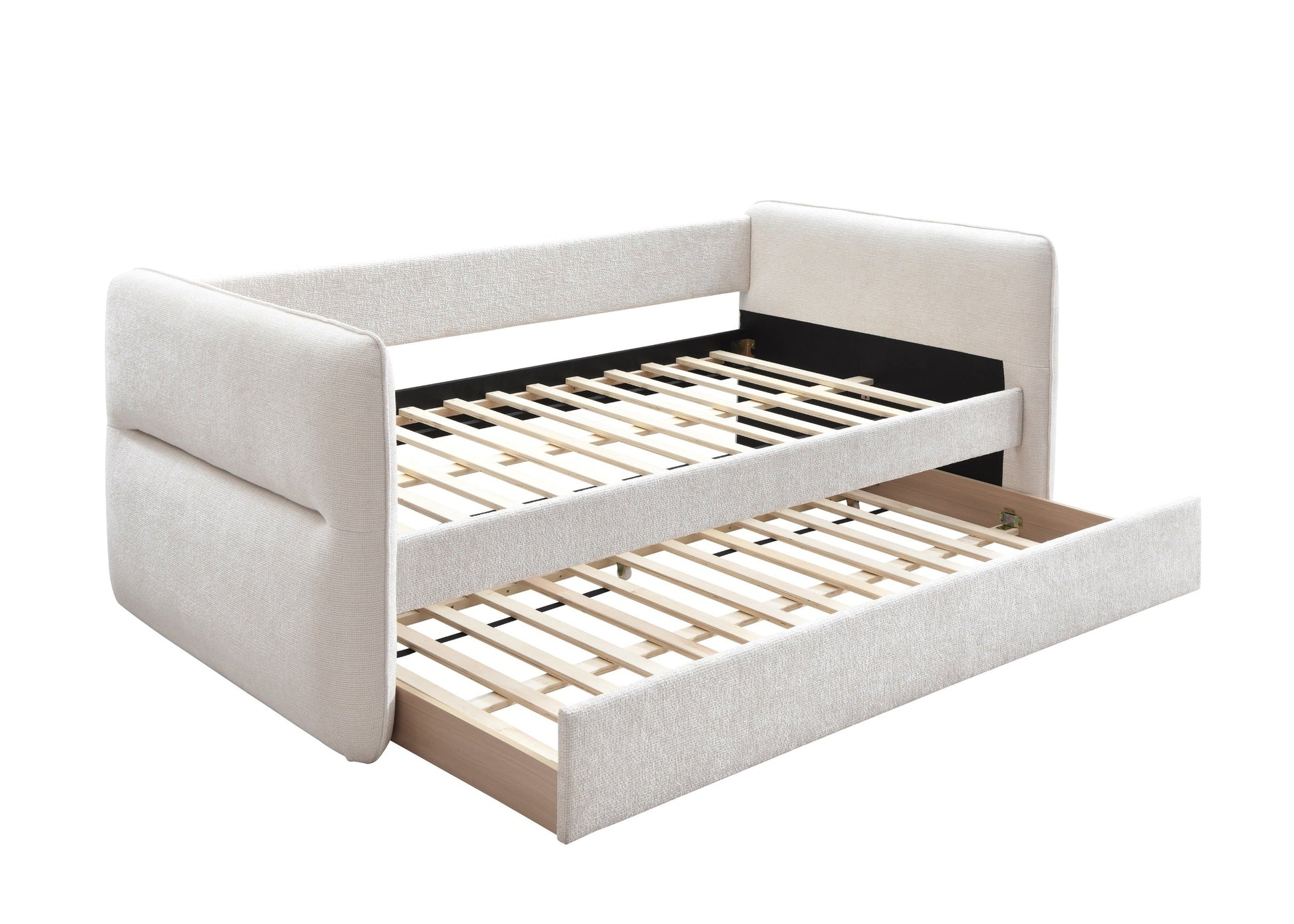 Philipa Oatmeal Twin Daybed with Trundle - SET | 5324OT-ARM | 5324OT-BACK - Luna Furniture - Dallas Store