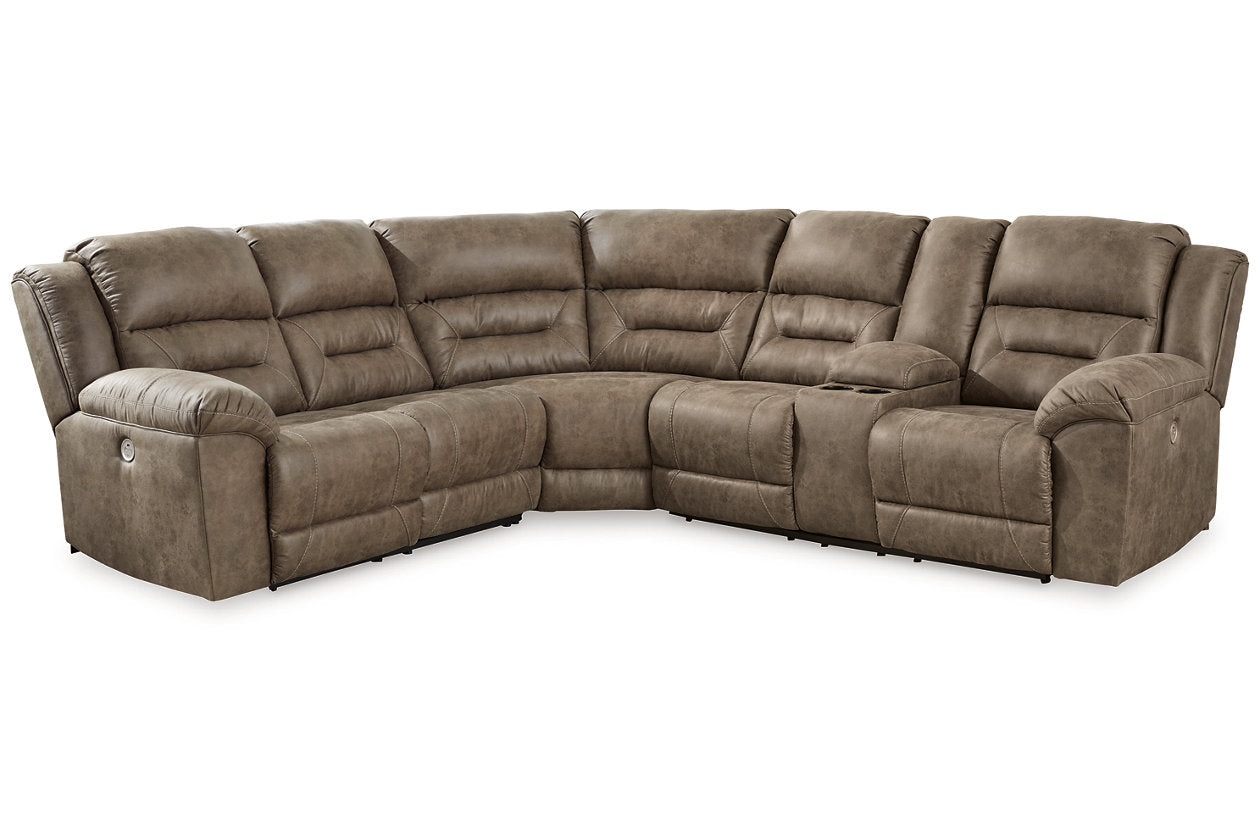 Ravenel Fossil 3-Piece Power Reclining Sectional - SET | 8310663 | 8310677 | 8310690 - Luna Furniture - Dallas Store