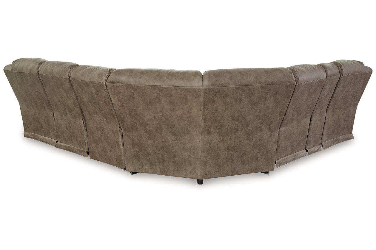 Ravenel Fossil 4-Piece Power Reclining Sectional - SET | 8310601 | 8310646 | 8310675 | 8310677 - Luna Furniture - Dallas Store