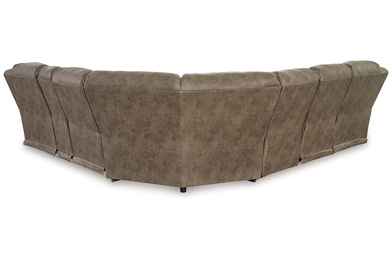 Ravenel Fossil 4-Piece Power Reclining Sectional - SET | 8310646 | 8310663 | 8310677 | 8310690 - Luna Furniture - Dallas Store