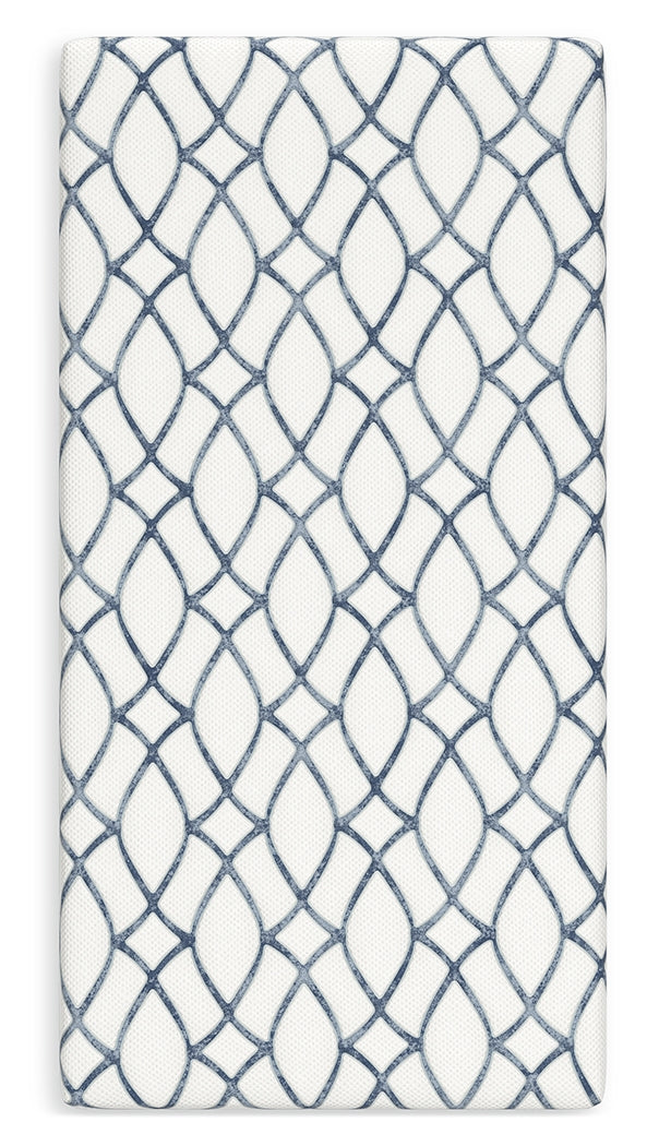 10 Inch Chime Elite 2.0 White/Blue Twin Mattress - M42511 - Luna Furniture - Dallas Store