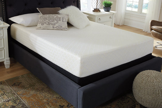 10 Inch Chime Memory Foam White Full Mattress in a Box - M69921 - Luna Furniture - Dallas Store