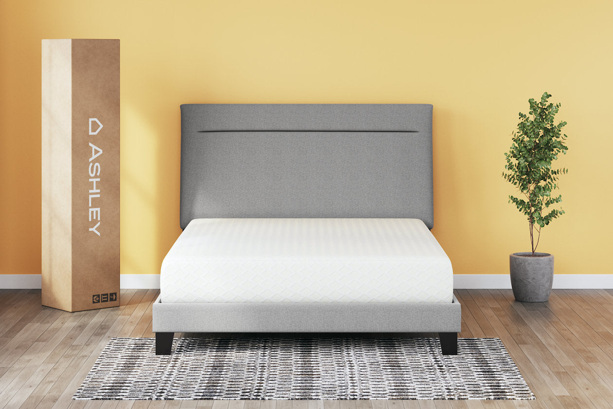 10 Inch Chime Memory Foam White King Mattress in a Box - M69941 - Luna Furniture - Dallas Store