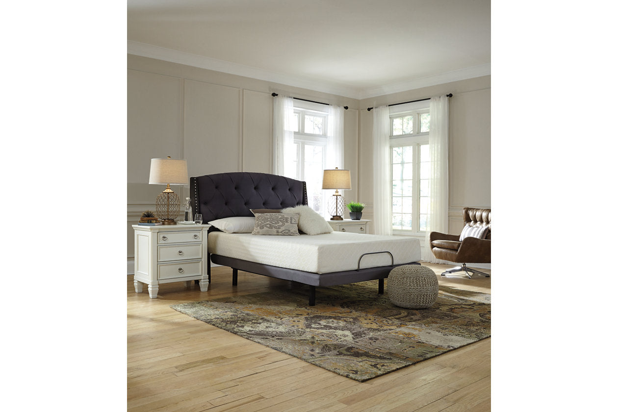 10 Inch Chime Memory Foam White King Mattress in a Box - M69941 - Luna Furniture - Dallas Store
