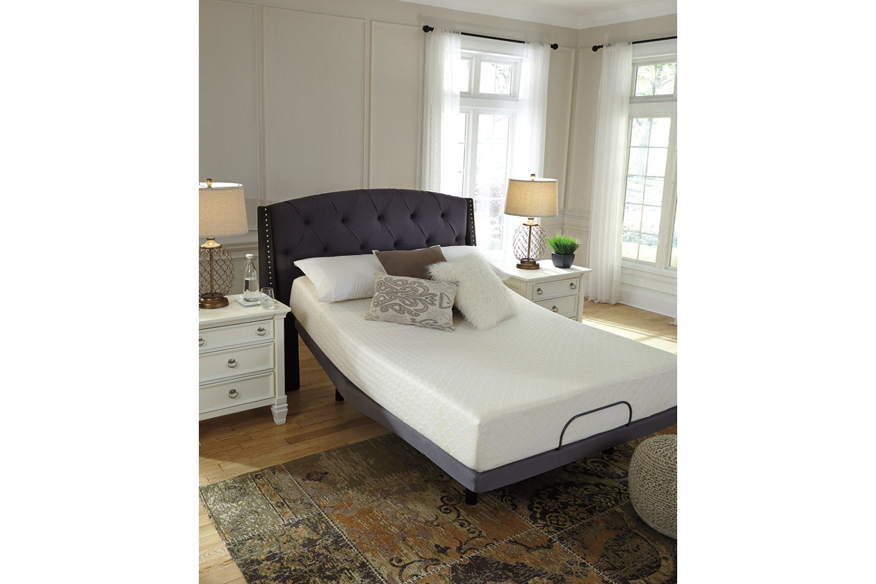 10 Inch Chime Memory Foam White King Mattress in a Box - M69941 - Luna Furniture - Dallas Store