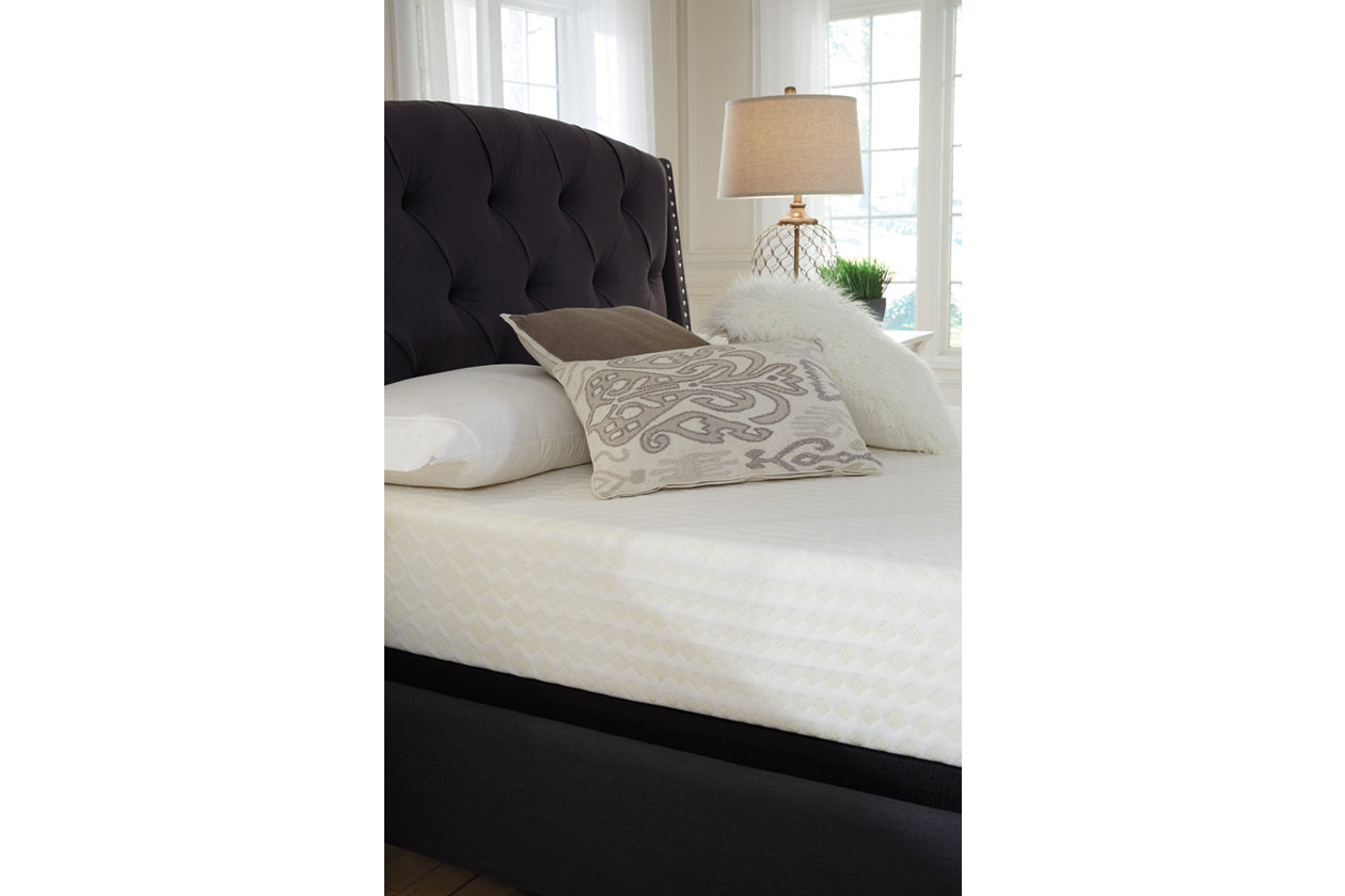 10 Inch Chime Memory Foam White Queen Mattress in a Box - M69931 - Luna Furniture - Dallas Store