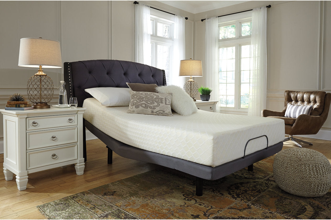 10 Inch Chime Memory Foam White Twin Mattress in a Box - M69911 - Luna Furniture - Dallas Store