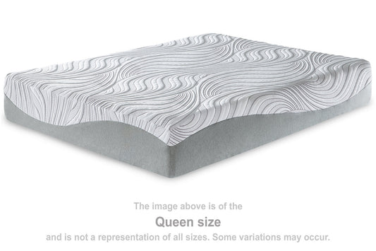 12 Inch Memory Foam White Twin Mattress - M59311 - Luna Furniture - Dallas Store