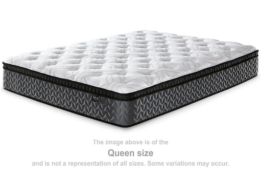 12 Inch Pocketed Hybrid White Full Mattress - M59021 - Luna Furniture - Dallas Store
