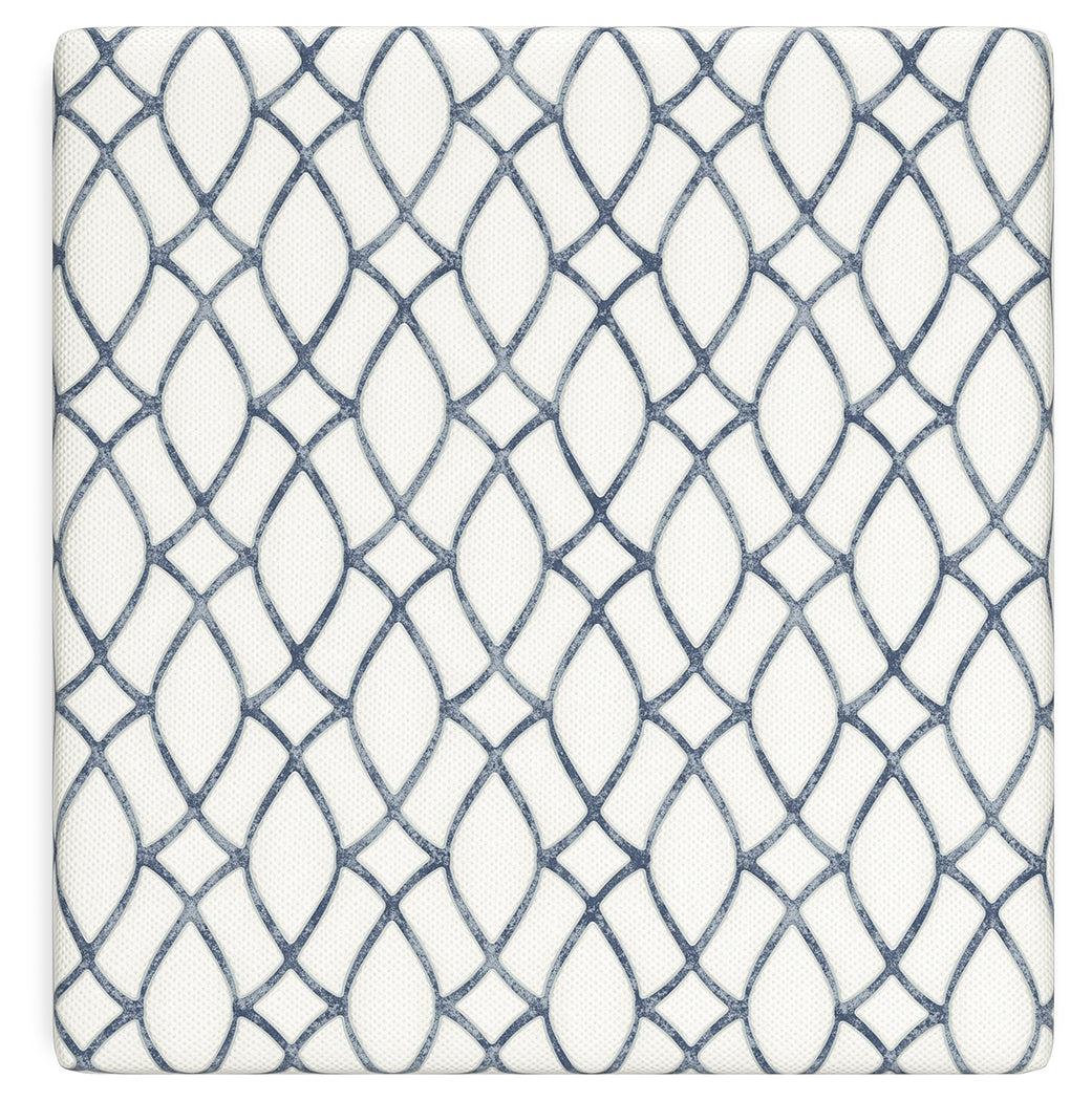 14 Inch Chime Elite 2.0 White/Blue King Mattress - M42741 - Luna Furniture - Dallas Store