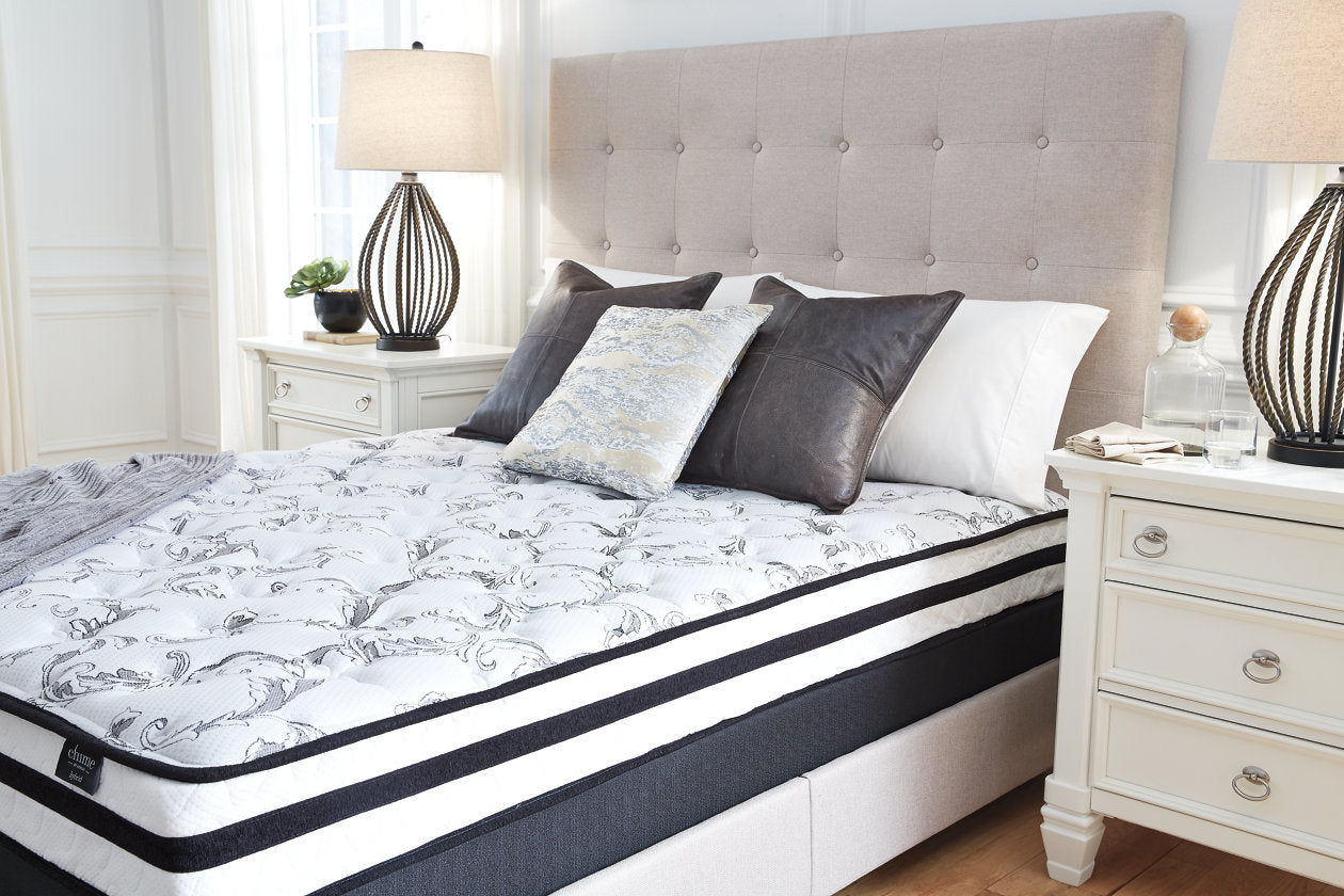8 Inch Chime Innerspring White Full Mattress in a Box - M69521 - Luna Furniture - Dallas Store