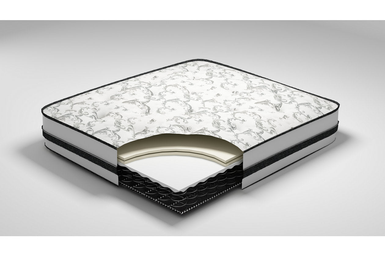 8 Inch Chime Innerspring White Full Mattress in a Box - M69521 - Luna Furniture - Dallas Store