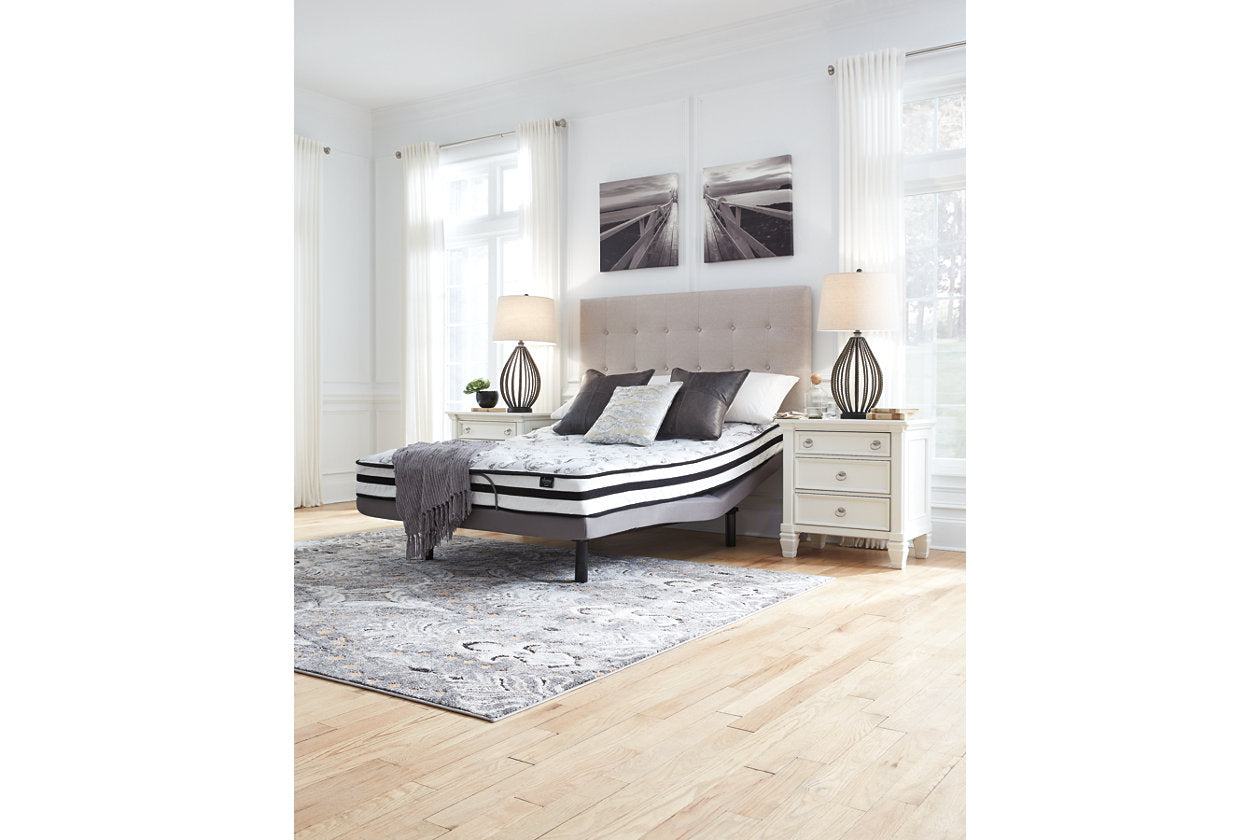 8 Inch Chime Innerspring White King Mattress in a Box - M69541 - Luna Furniture - Dallas Store