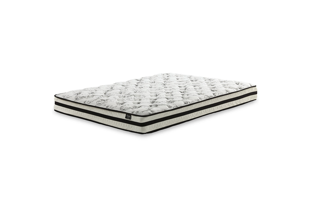 8 Inch Chime Innerspring White Queen Mattress in a Box - M69531 - Luna Furniture - Dallas Store
