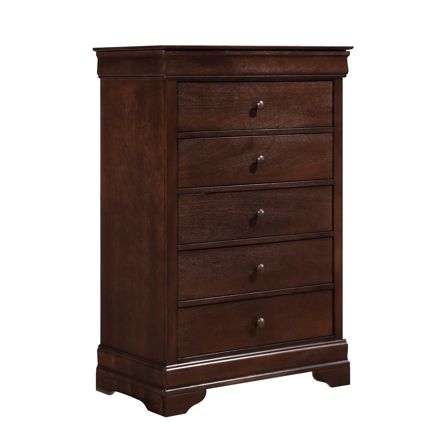 Abbeville Cherry Chest, Hidden Drawer - 1856-9 - Luna Furniture - Dallas Store