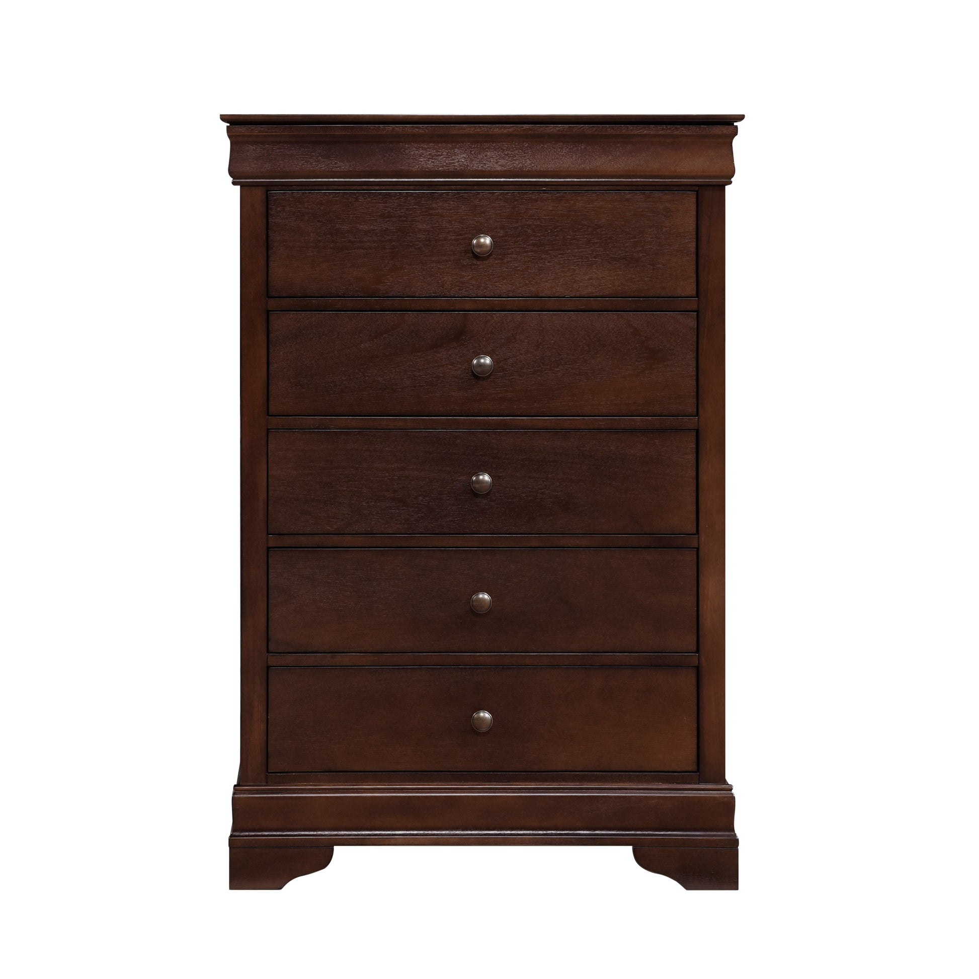 Abbeville Cherry Chest, Hidden Drawer - 1856-9 - Luna Furniture - Dallas Store