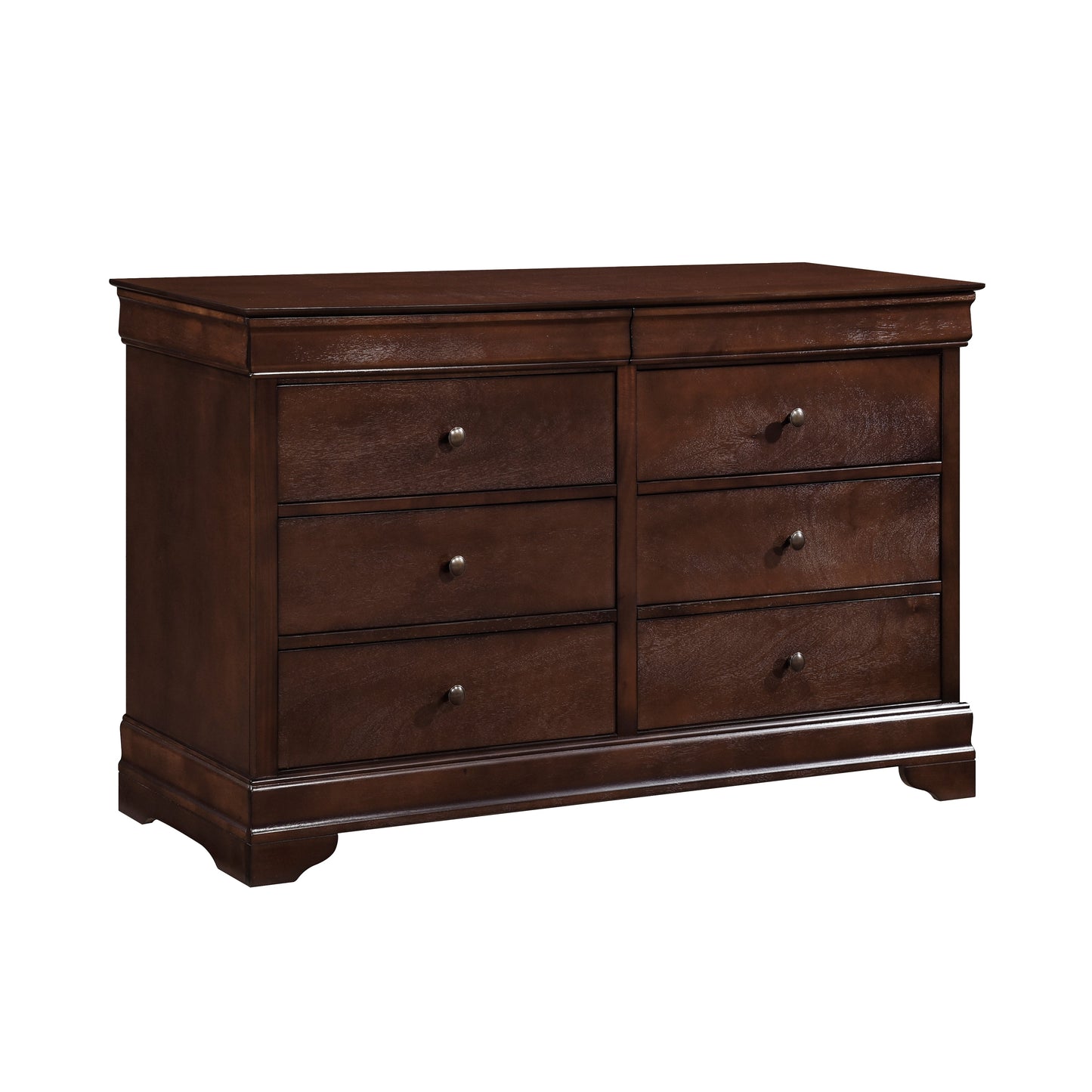 Abbeville Cherry Dresser, Two Hidden Drawers - 1856-5 - Luna Furniture - Dallas Store