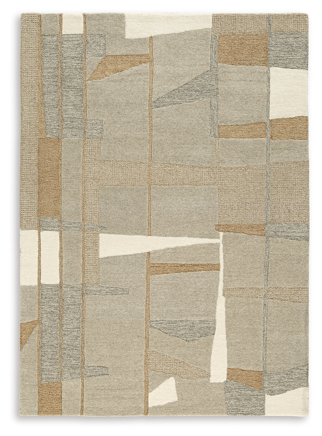 Abbotton Taupe/Gray/Caramel 5' x 7' Rug - R406332 - Luna Furniture - Dallas Store