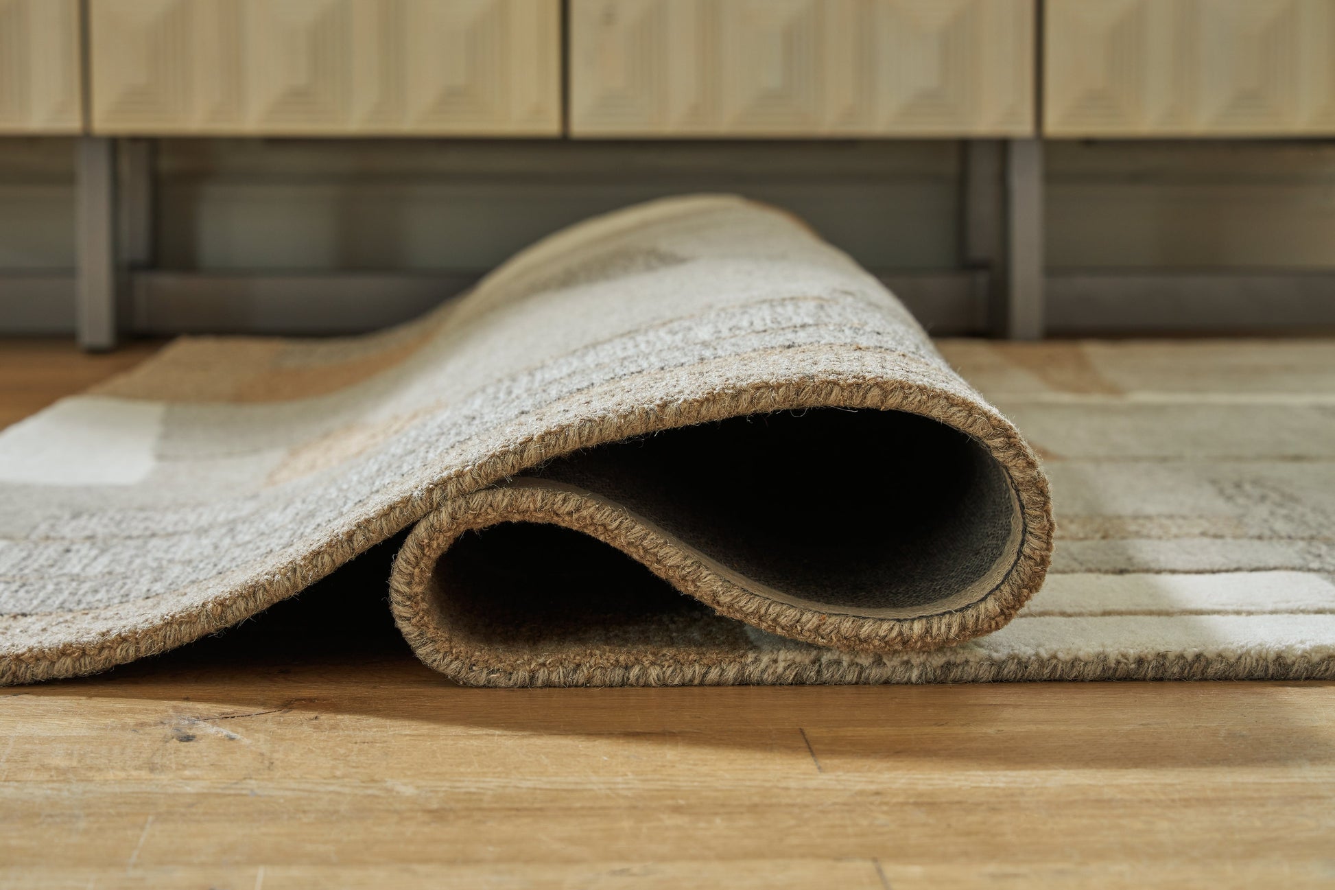 Abbotton Taupe/Gray/Caramel 5' x 7' Rug - R406332 - Luna Furniture - Dallas Store
