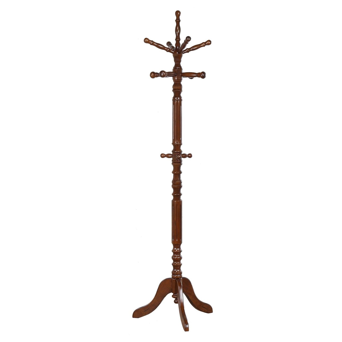 Achelle Tobacco Coat Rack with 11 Hooks - 900769 - Luna Furniture - Dallas Store