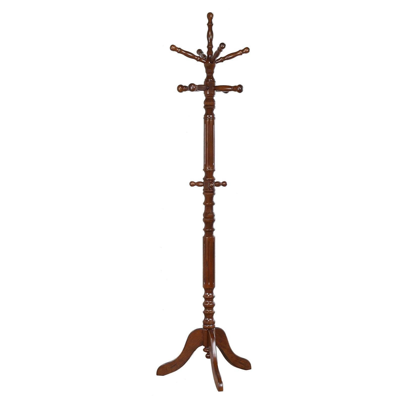 Achelle Tobacco Coat Rack with 11 Hooks - 900769 - Luna Furniture - Dallas Store