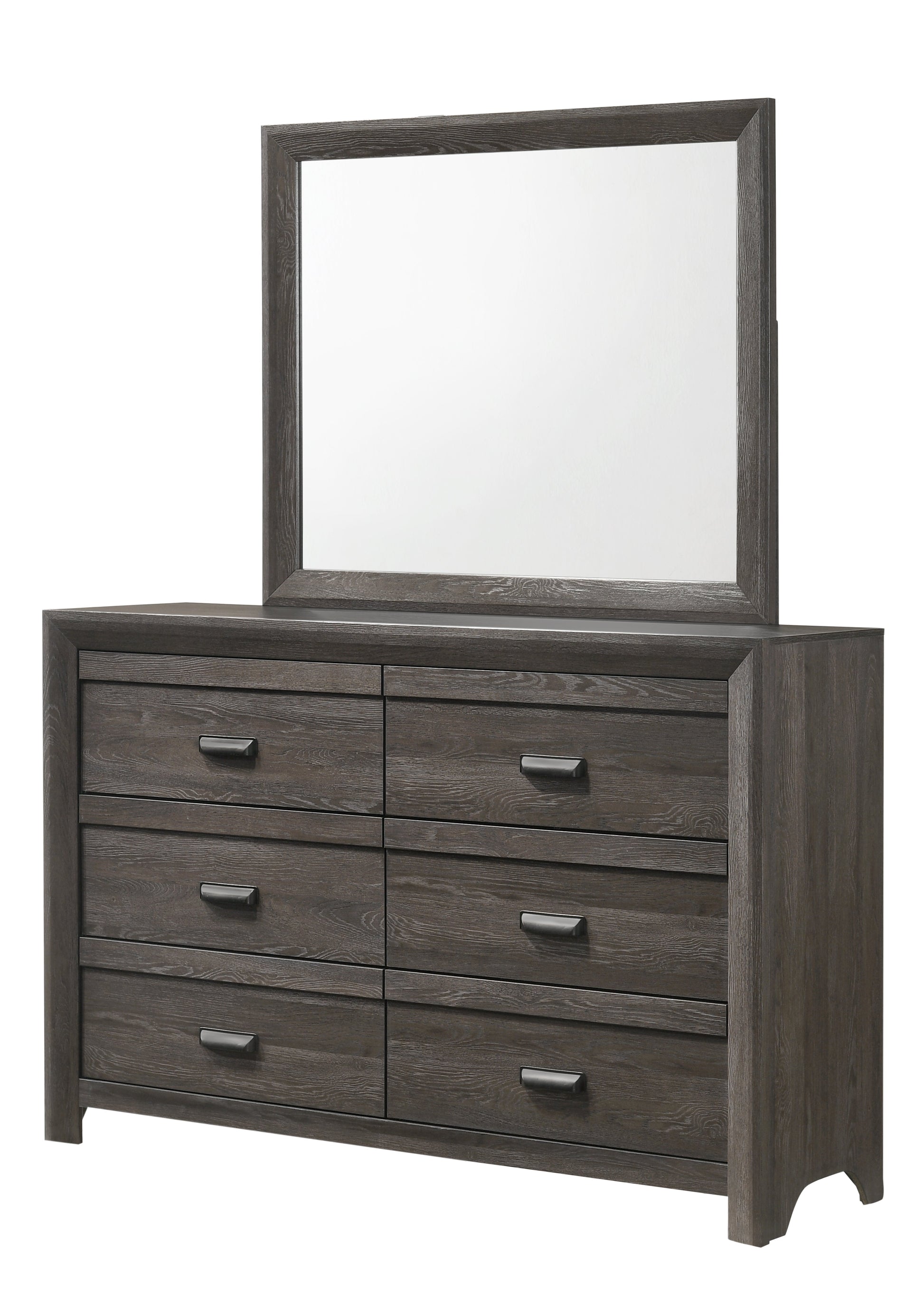Adelaide Brown Bedroom Mirror (Mirror Only) - B6700-11 - Luna Furniture - Dallas Store