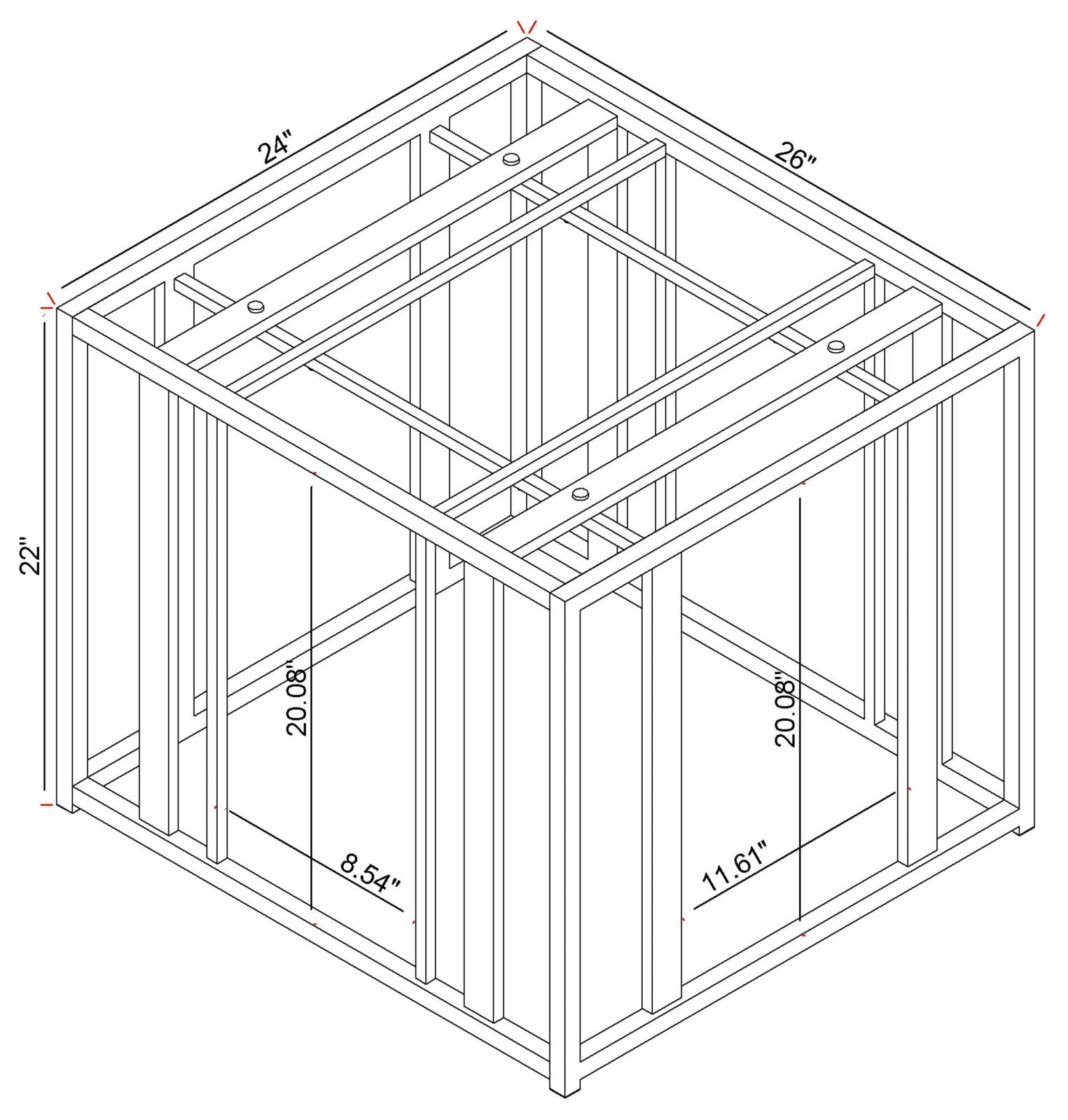Adri Metal Frame End Table Matte Brass - 723607 - Luna Furniture - Dallas Store