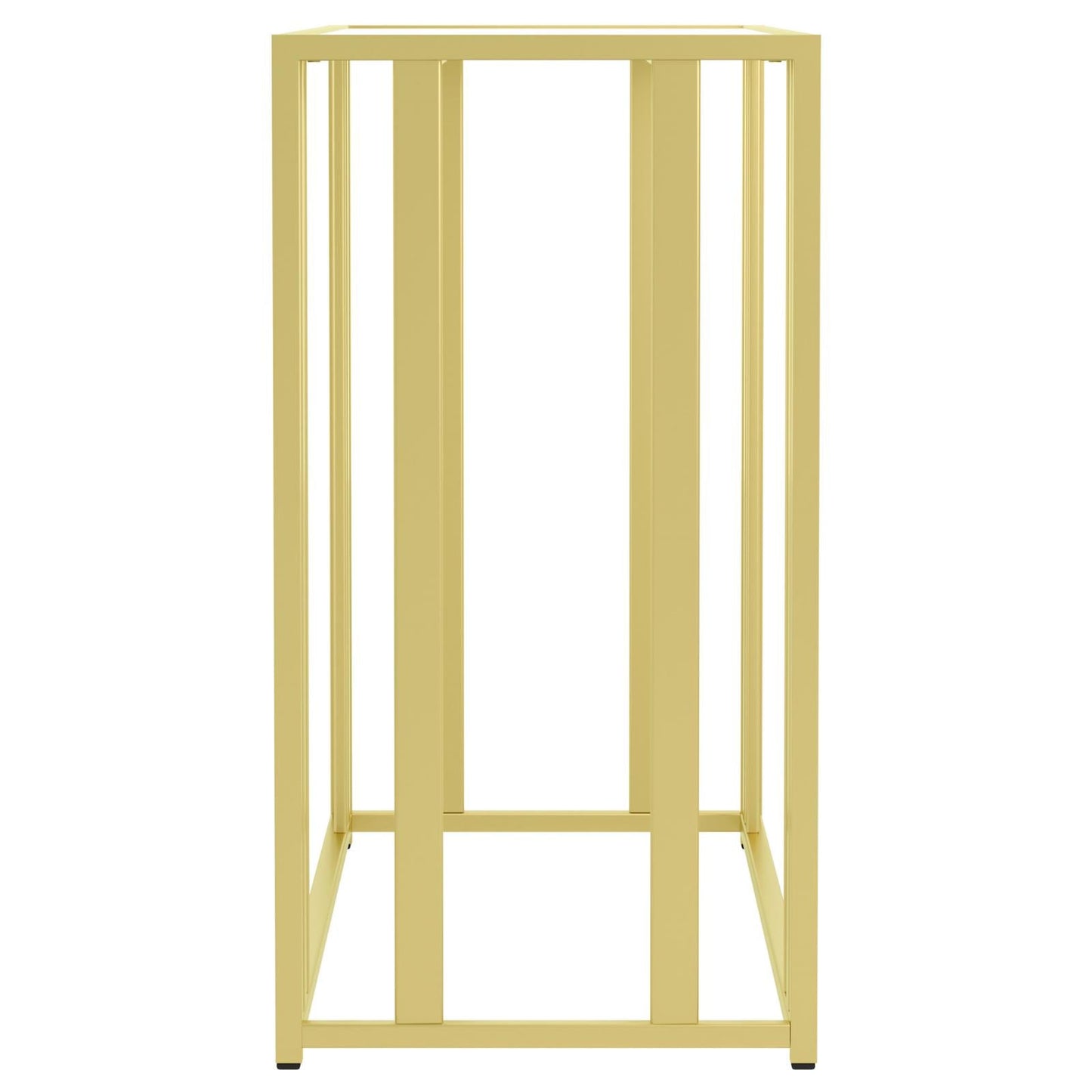 Adri Metal Frame Sofa Table Matte Brass - 723609 - Luna Furniture - Dallas Store
