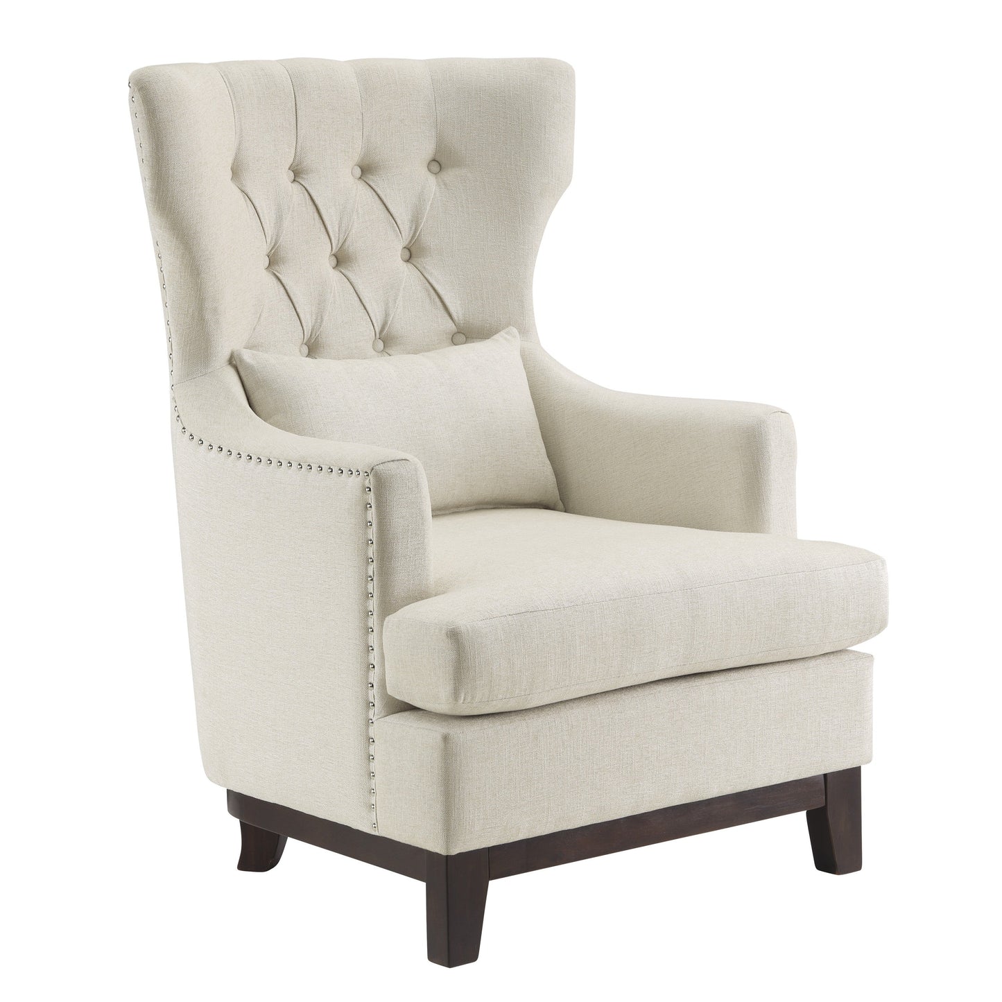 Adriano Beige Accent Chair - 1217F4S - Luna Furniture - Dallas Store