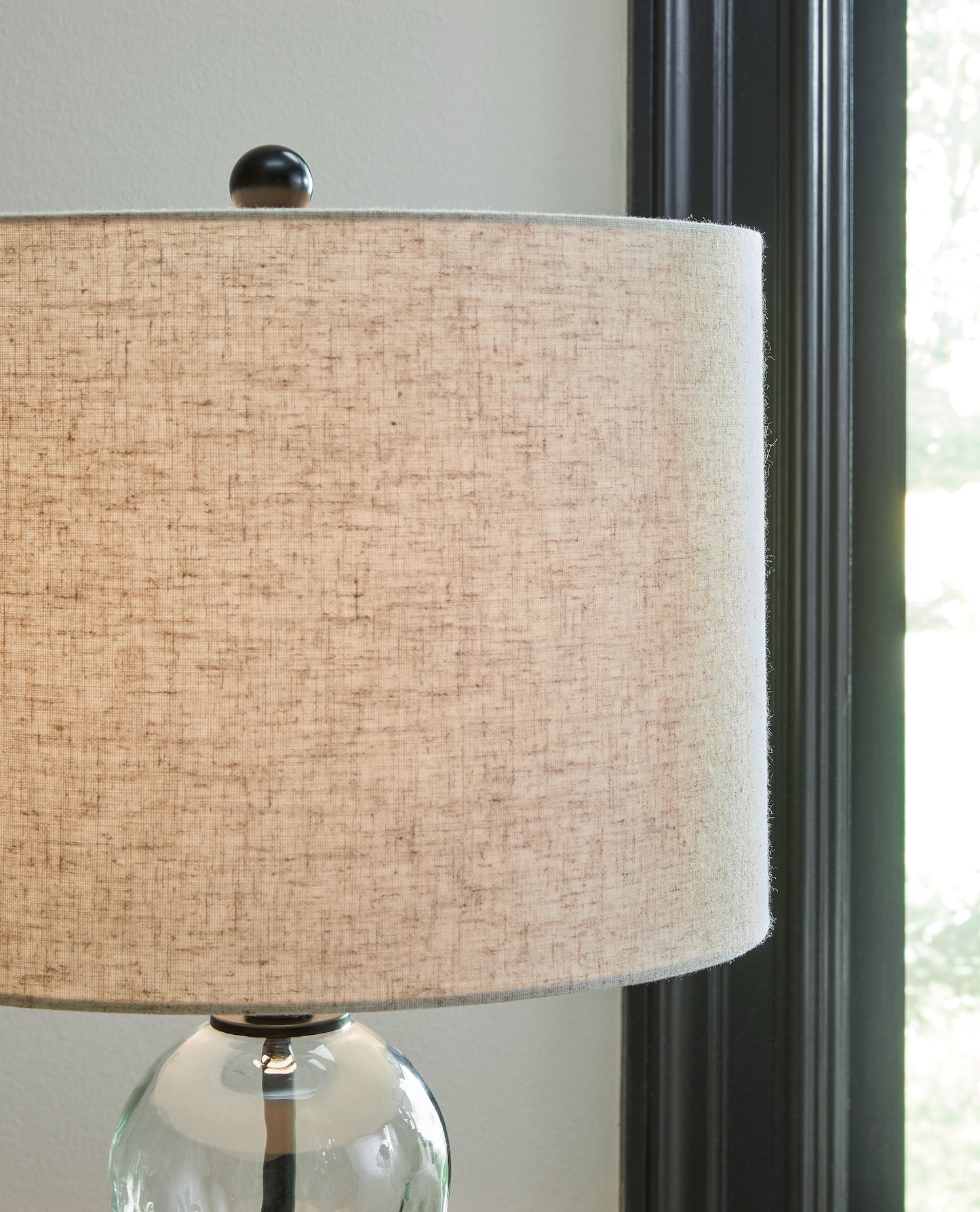 Airbal Clear/Black Table Lamp (Set of 2) - L431604 - Luna Furniture - Dallas Store
