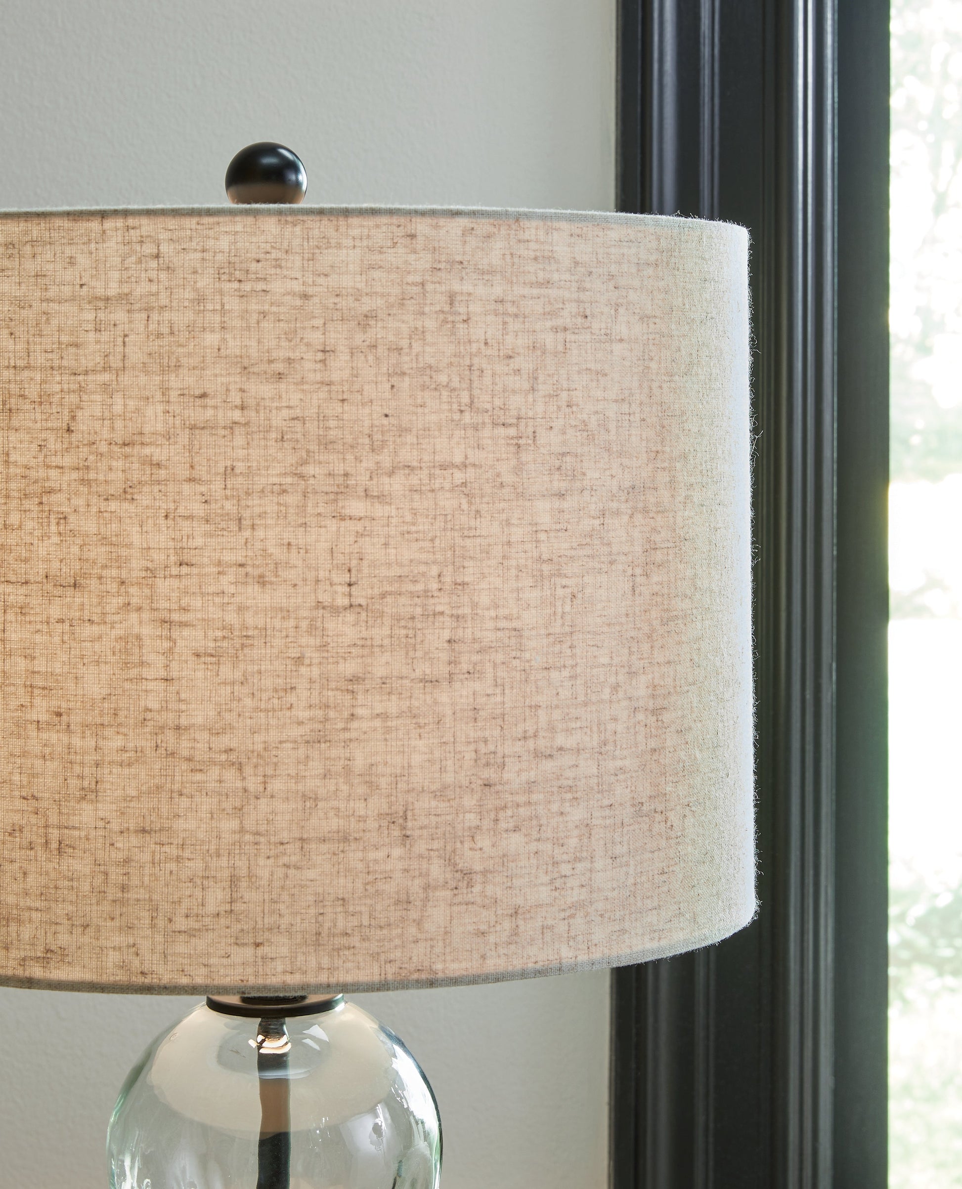 Airbal Clear/Black Table Lamp (Set of 2) - L431604 - Luna Furniture - Dallas Store