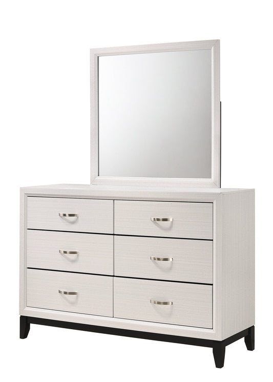 Akerson Chalk Bedroom Mirror (Mirror Only) - B4610-11 - Luna Furniture - Dallas Store