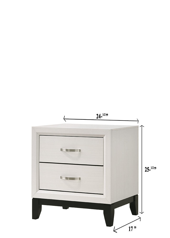 Akerson Chalk Nightstand - B4610-2 - Luna Furniture - Dallas Store