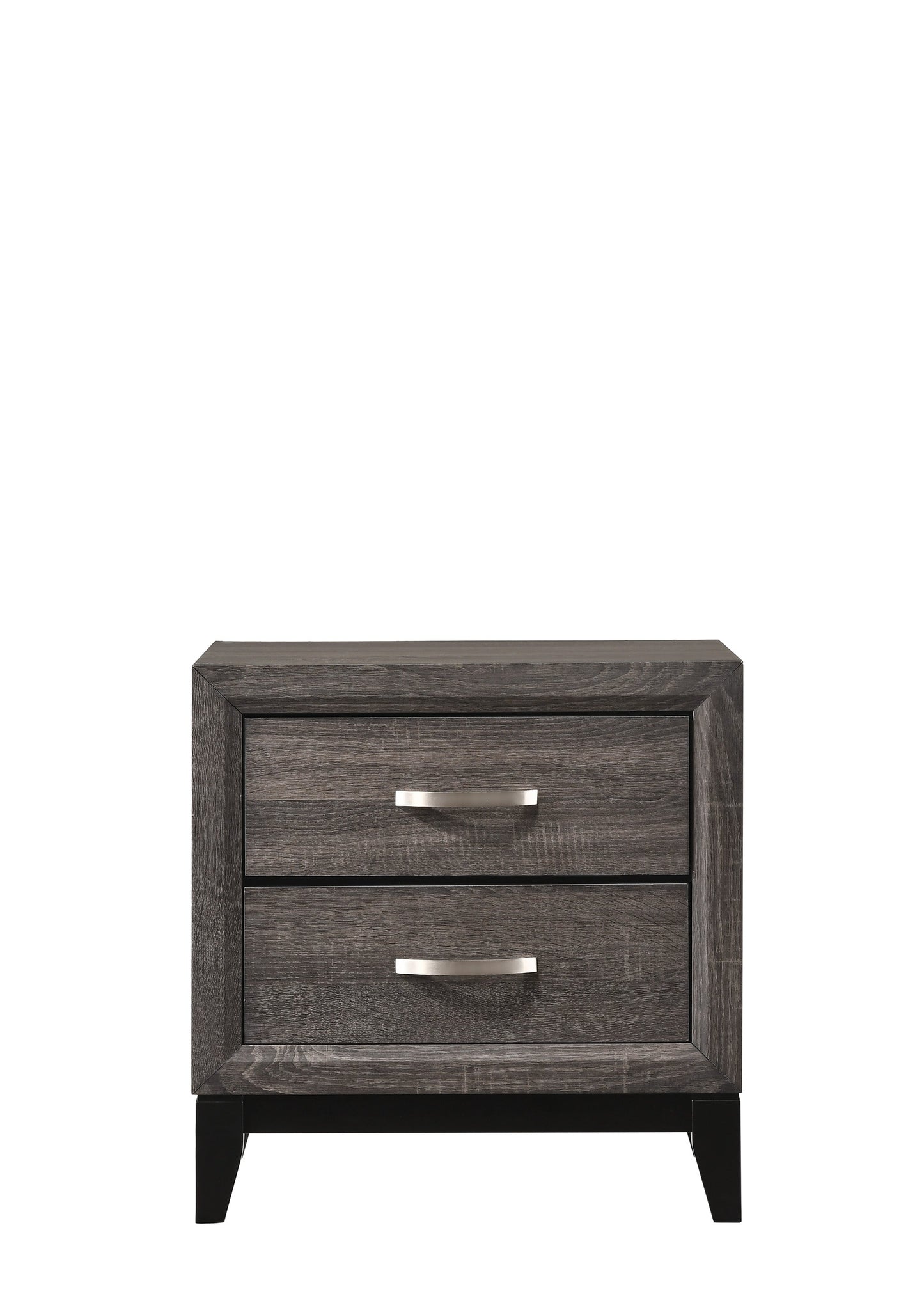 Akerson Gray Panel Bedroom Set - SET | B4620-Q-HBFB | B4620-KQ-RAIL | B4620-2 | B4620-4 - Luna Furniture - Dallas Store