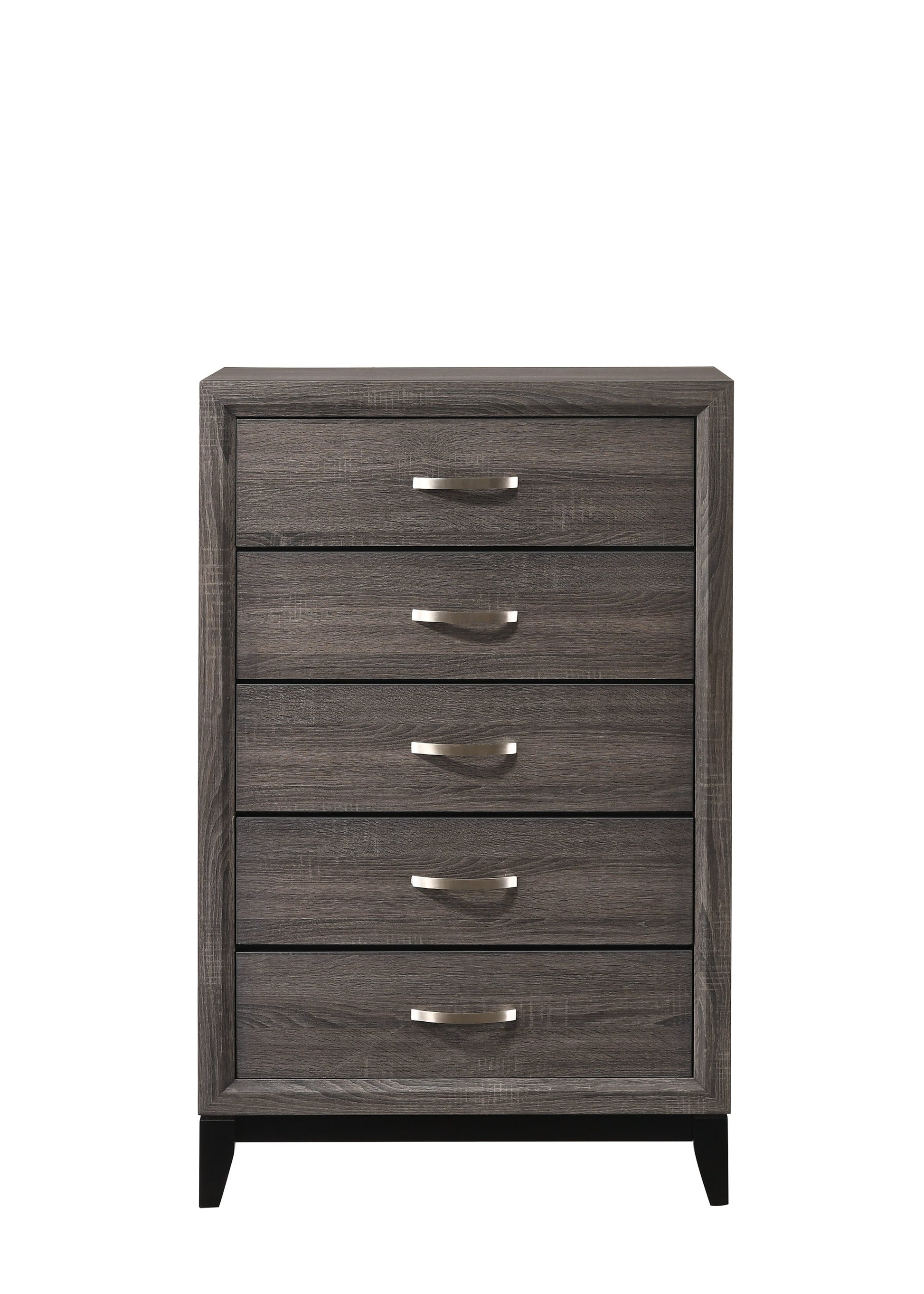 Akerson Gray Panel Bedroom Set - SET | B4620-Q-HBFB | B4620-KQ-RAIL | B4620-2 | B4620-4 - Luna Furniture - Dallas Store