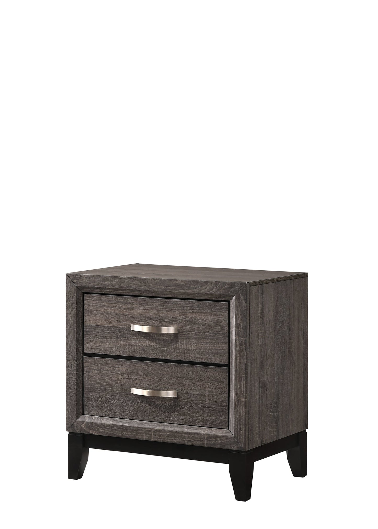 Akerson Gray Panel Bedroom Set - SET | B4620-Q-HBFB | B4620-KQ-RAIL | B4620-2 | B4620-4 - Luna Furniture - Dallas Store