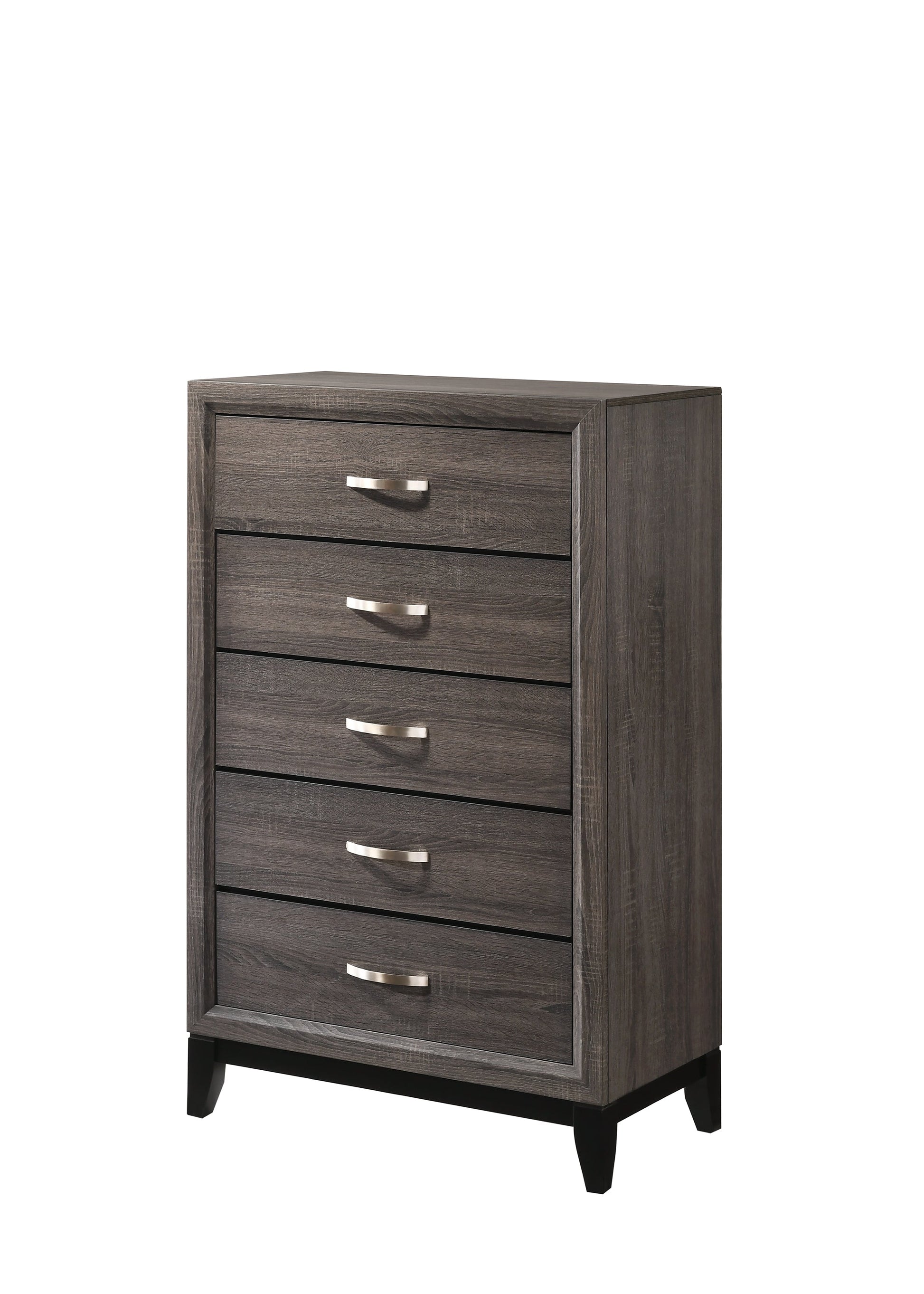Akerson Gray Panel Bedroom Set - SET | B4620-Q-HBFB | B4620-KQ-RAIL | B4620-2 | B4620-4 - Luna Furniture - Dallas Store