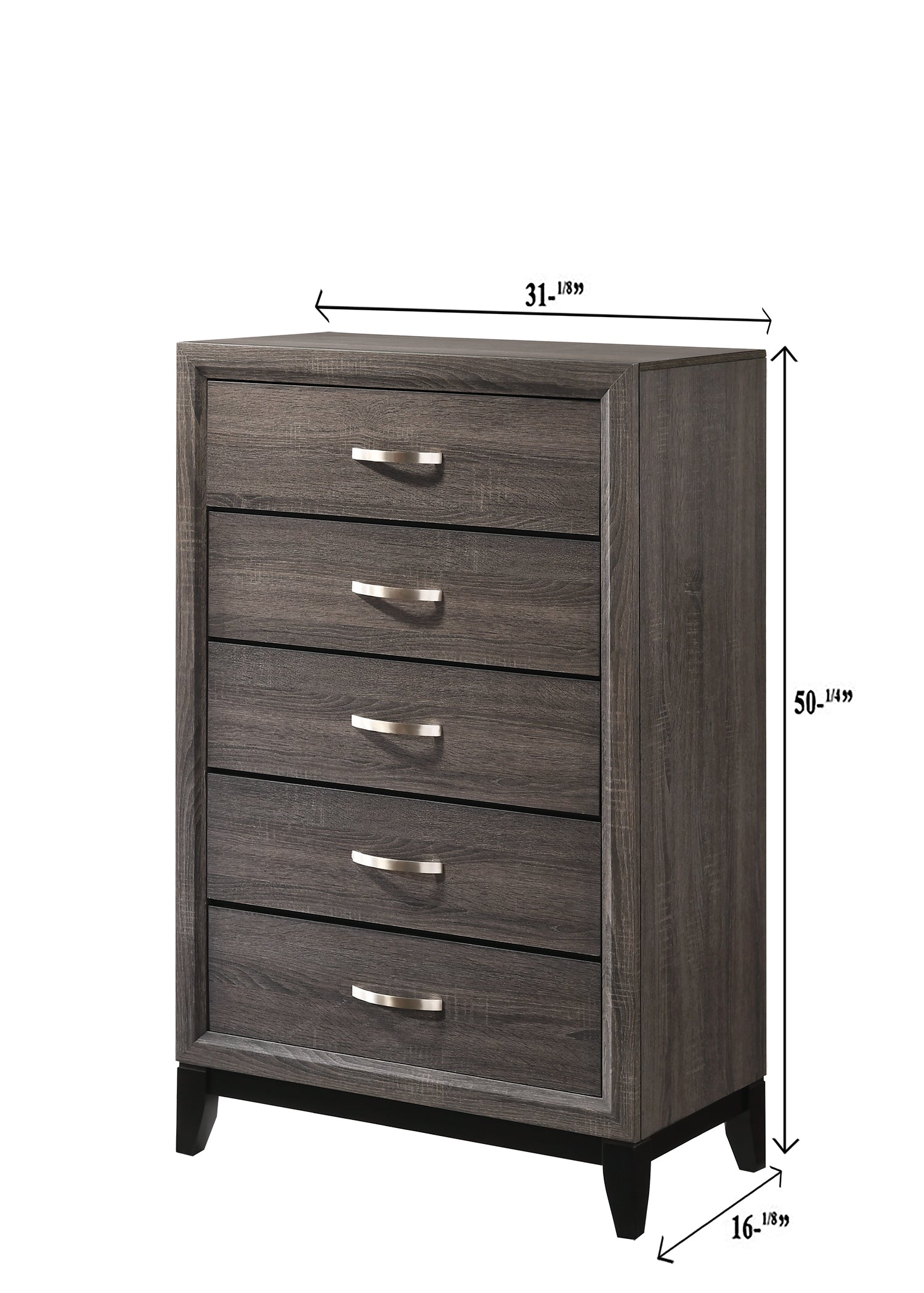 Akerson Gray Panel Youth Bedroom Set - SET | B4620-T-HBFB | B4620-FT-RAIL | B4620-2 | B4620-4 - Luna Furniture - Dallas Store