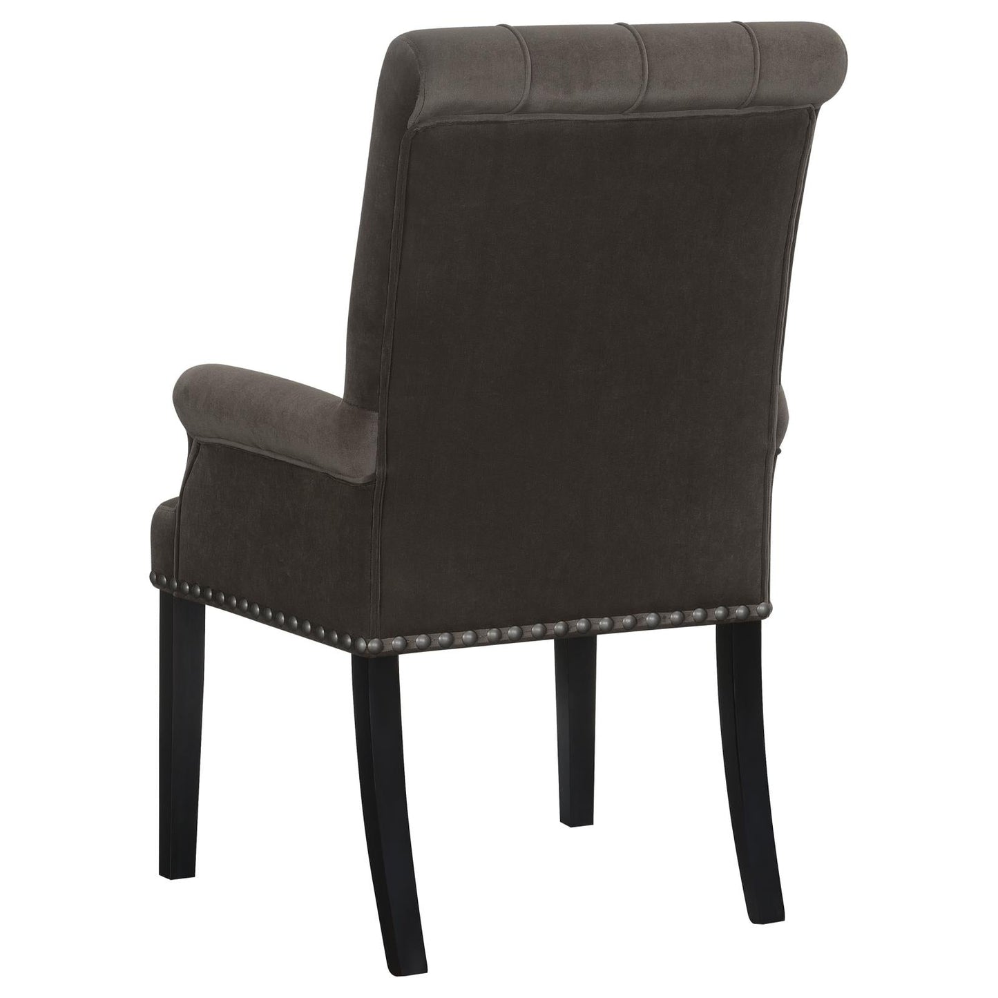 Alana Upholstered Tufted Arm Chair with Nailhead Trim - 115173 - Luna Furniture - Dallas Store